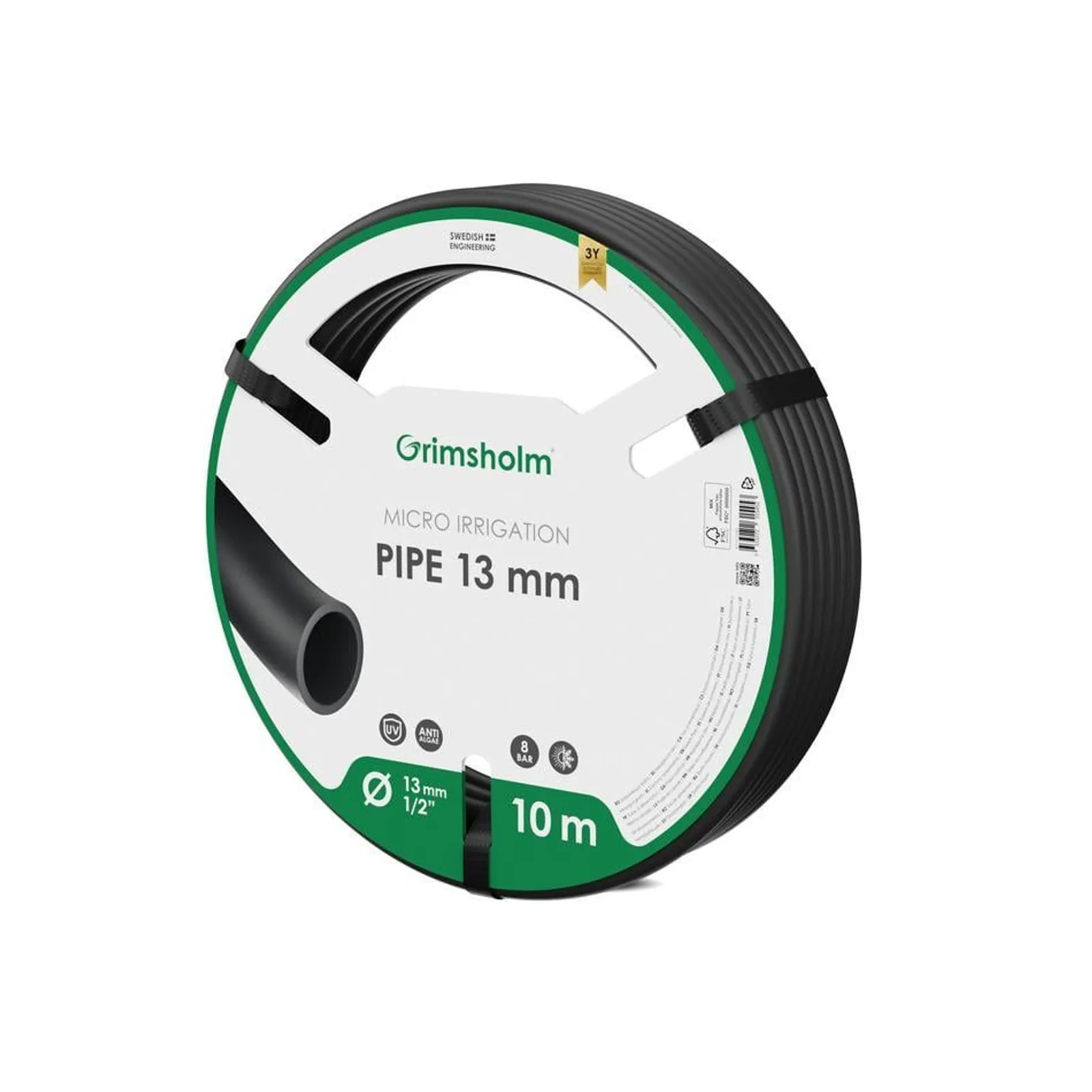 Bevattningsslang Grimsholm Micro 13 mm 10m