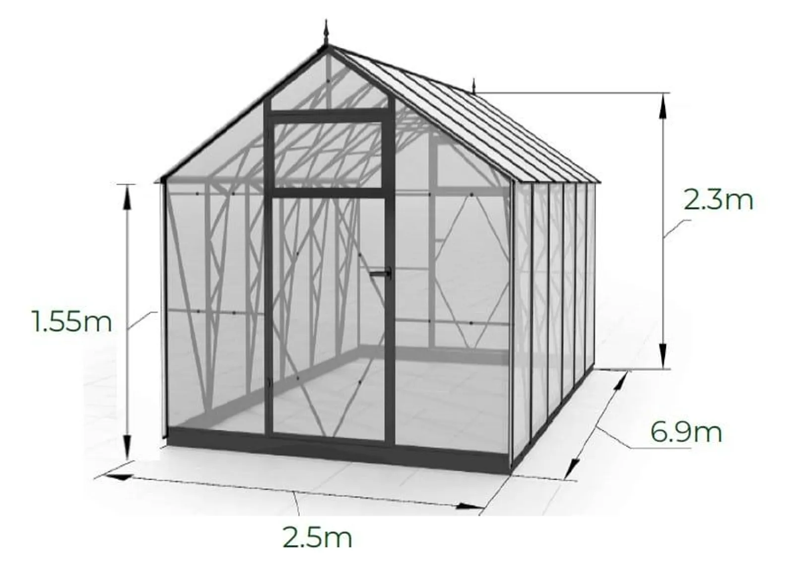 EcoSlider Lux 2,5 17,25 m² produktbild