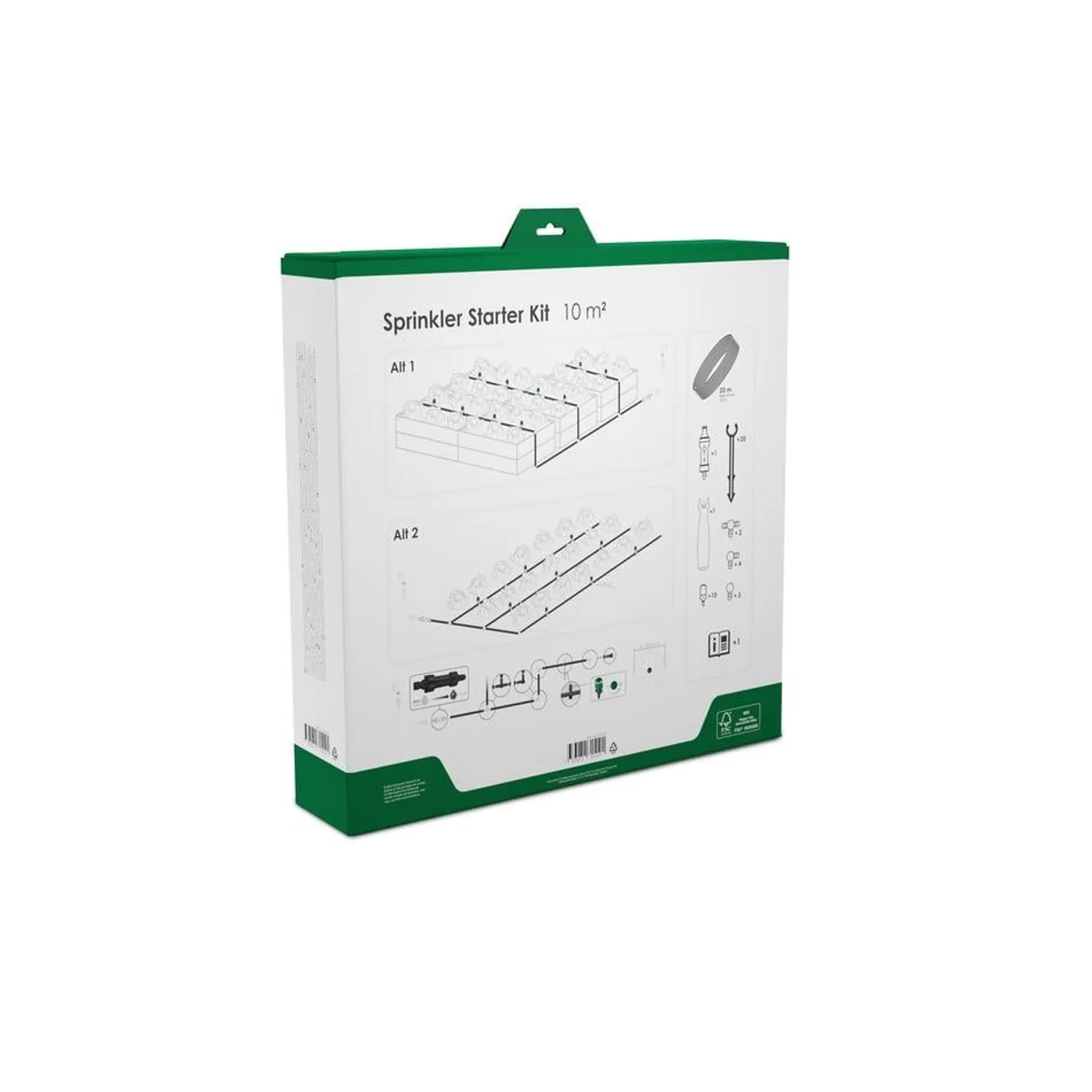 Bevattningsystem Grimsholm Micro Sprinkler 10 m2 — detalj