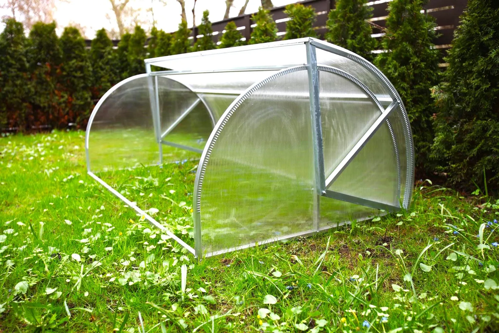 EcoSlider Mini miniväxthus 2,1 m² - miniatyr 2