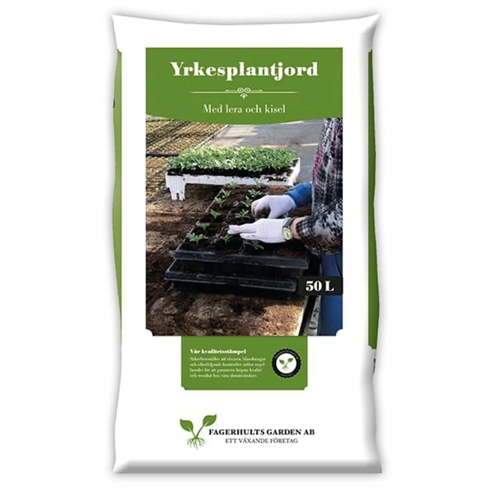 Yrkesplantjord Fagerhults, Pall 50l (45st)