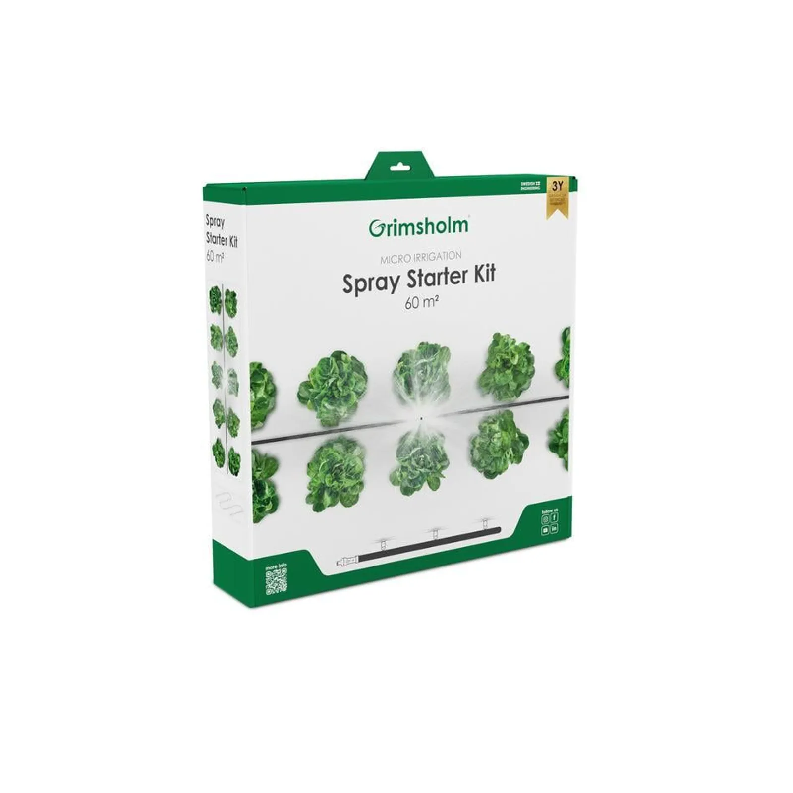Bevattningsystem Micro Spray 60 m2