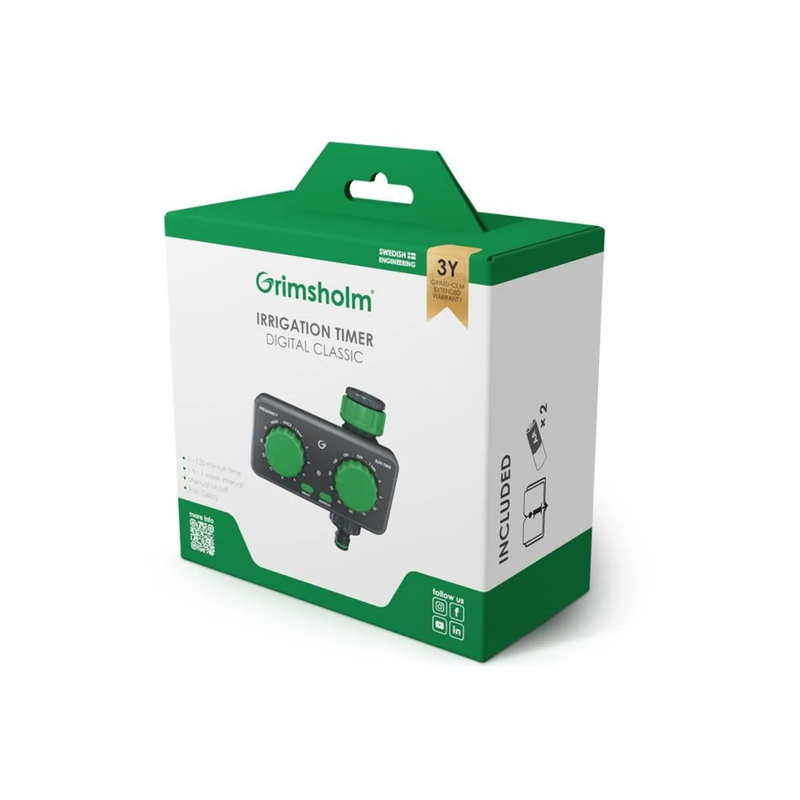Timer Grimsholm Digital Classic
