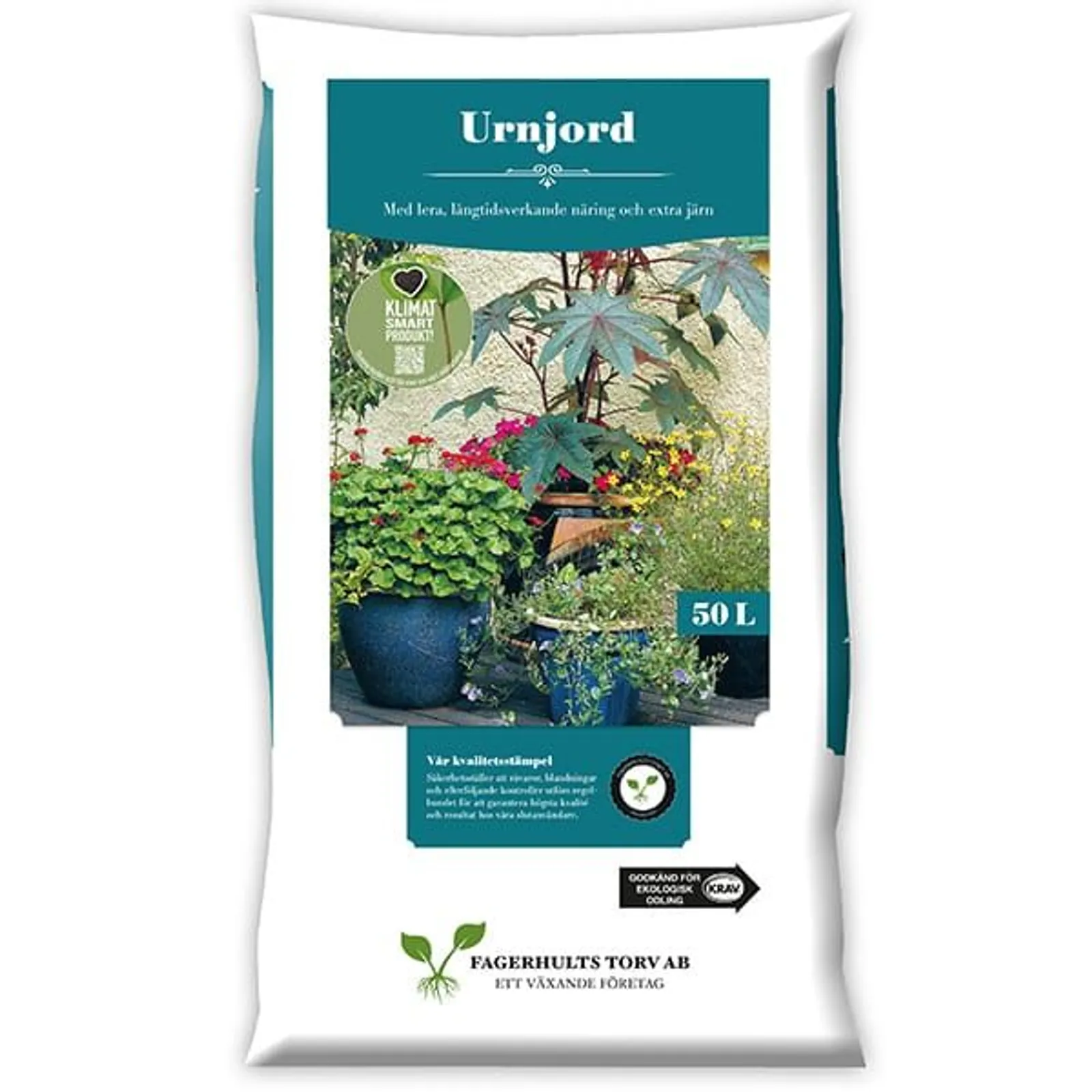Urnjord Fagerhults KRAV, Pall 50l (45st)