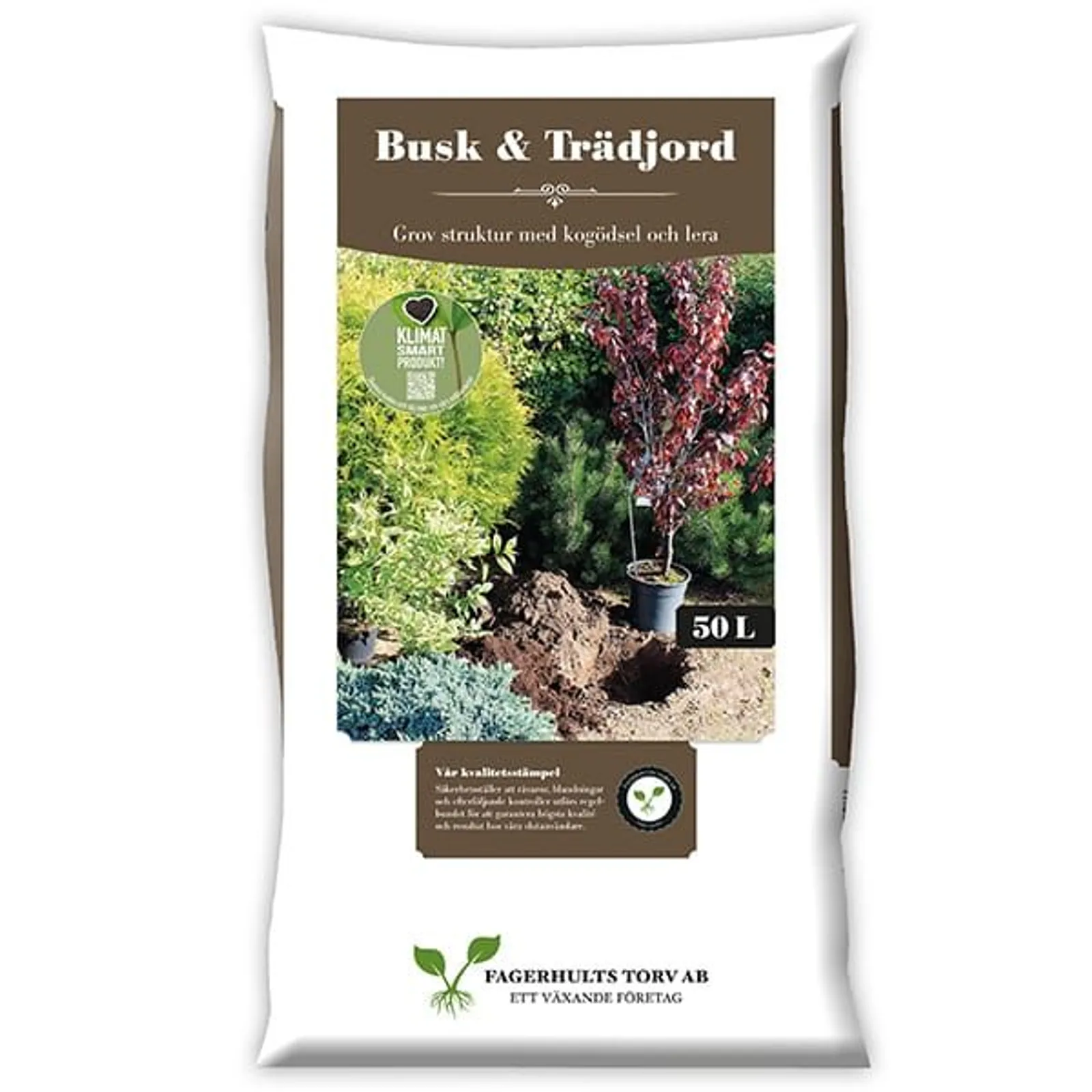 Busk & Trädjord Fagerhults, Pall 50l (45st)