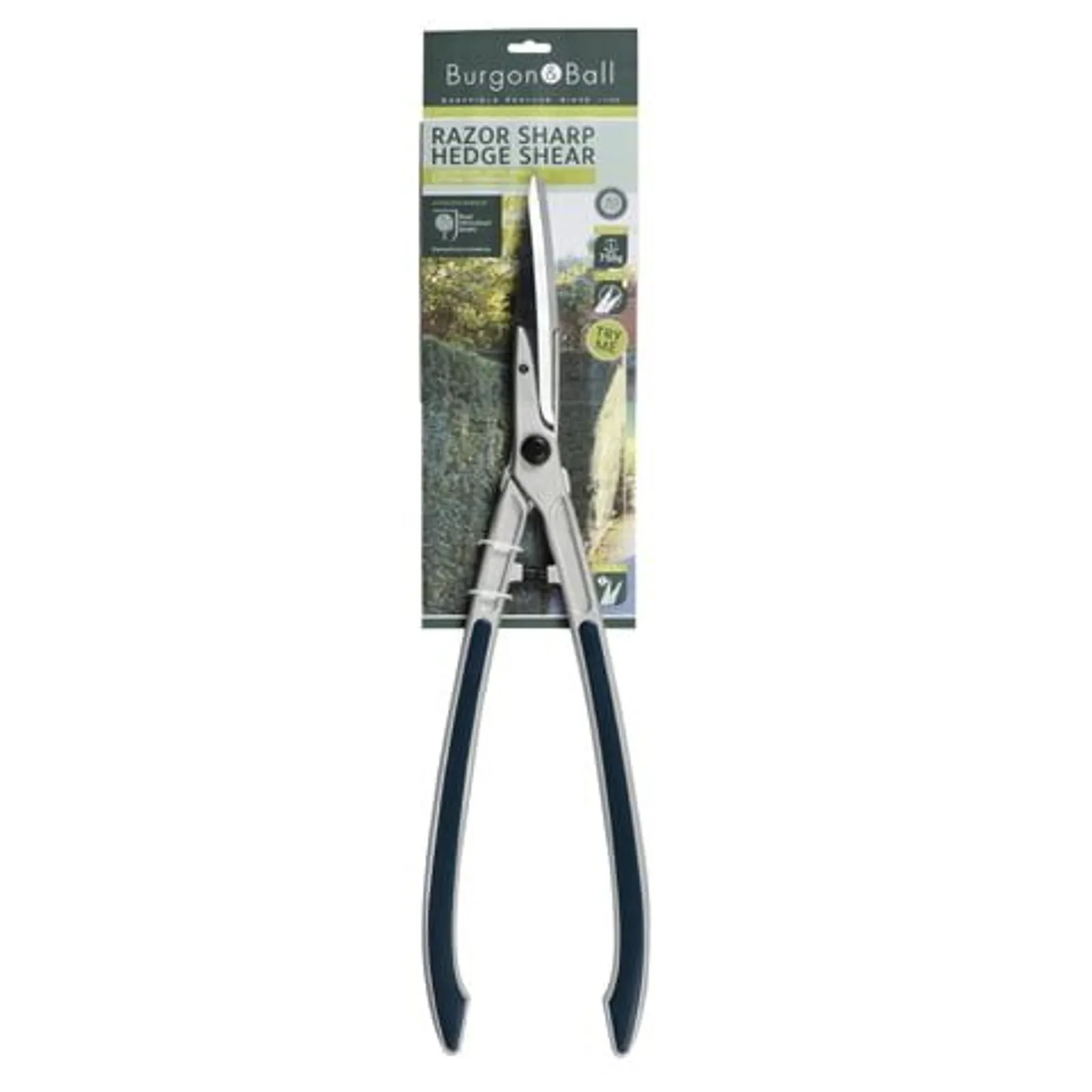 Häcksax Burgon & Ball Ultralätt — närbild