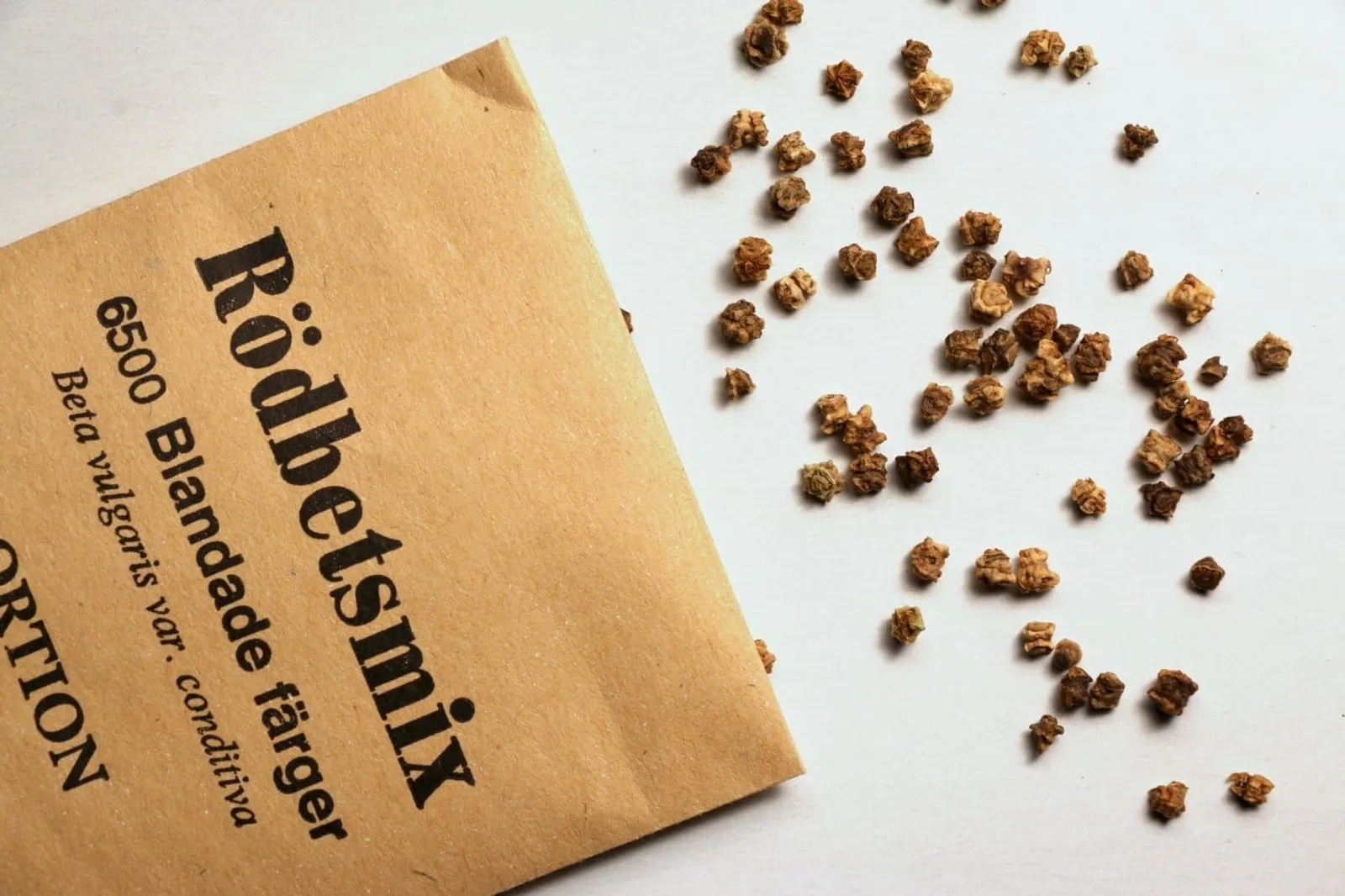 Rödbetsmix rödbeta frö med mörkröda rödbeta