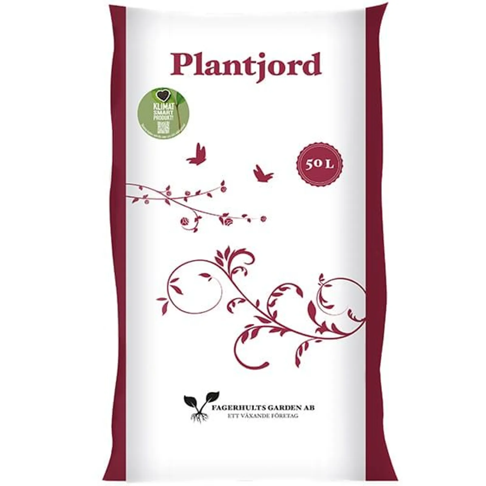 Plantjord Fagerhults Röd, Pall 50l (45st)