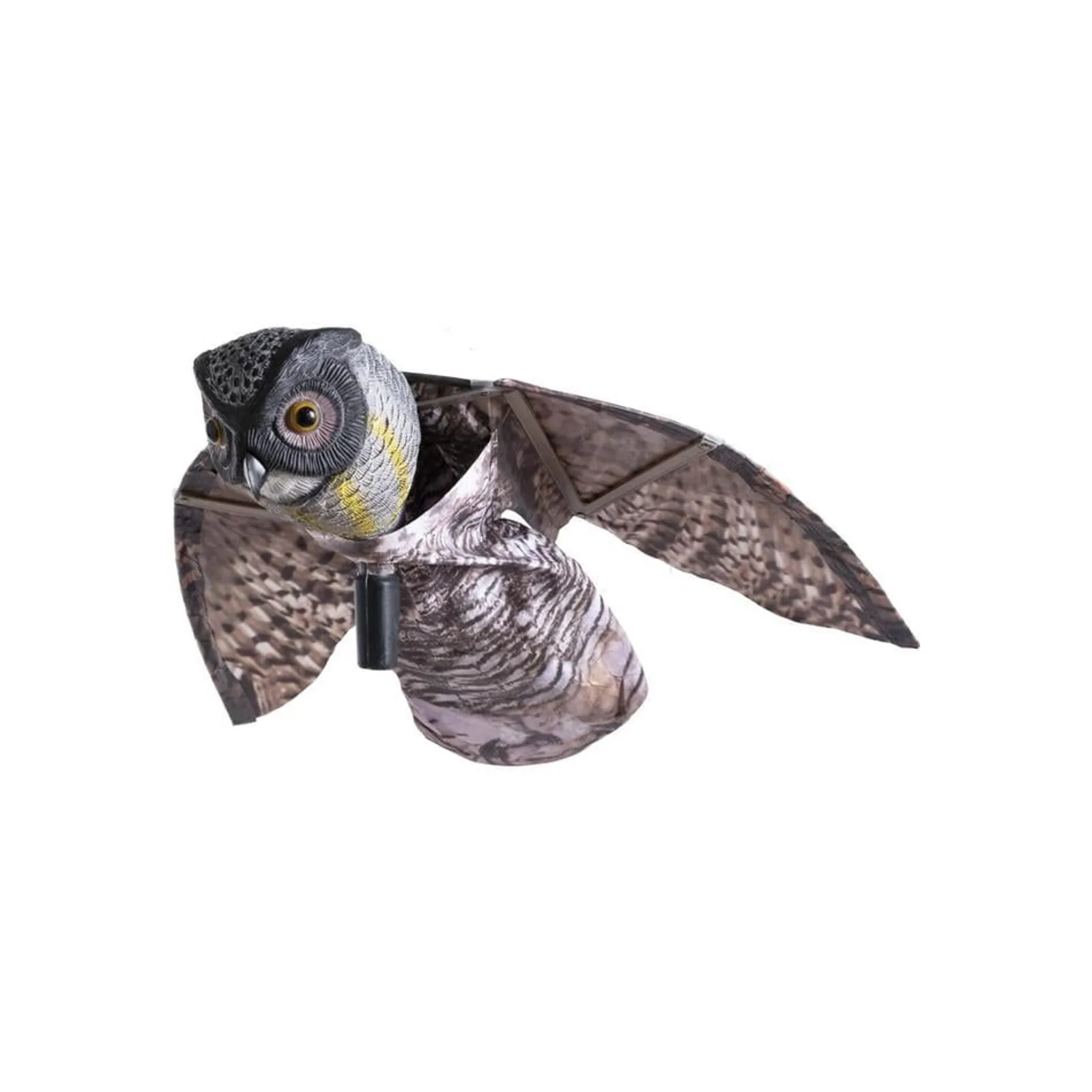 Fågelskrämma Silverline Flying Owl Uggla — närbild