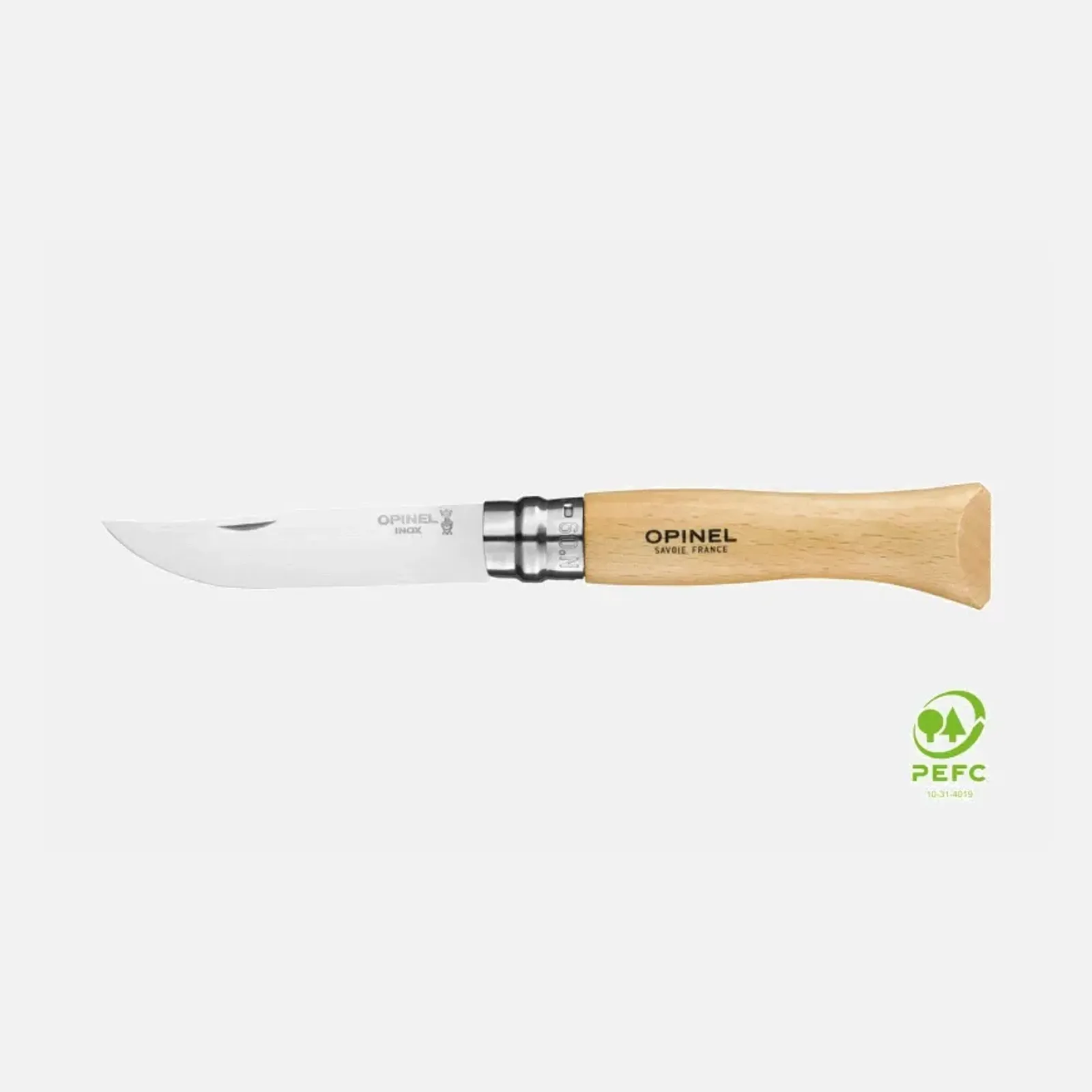 N09 Inox Kniv Klassisk Opinel