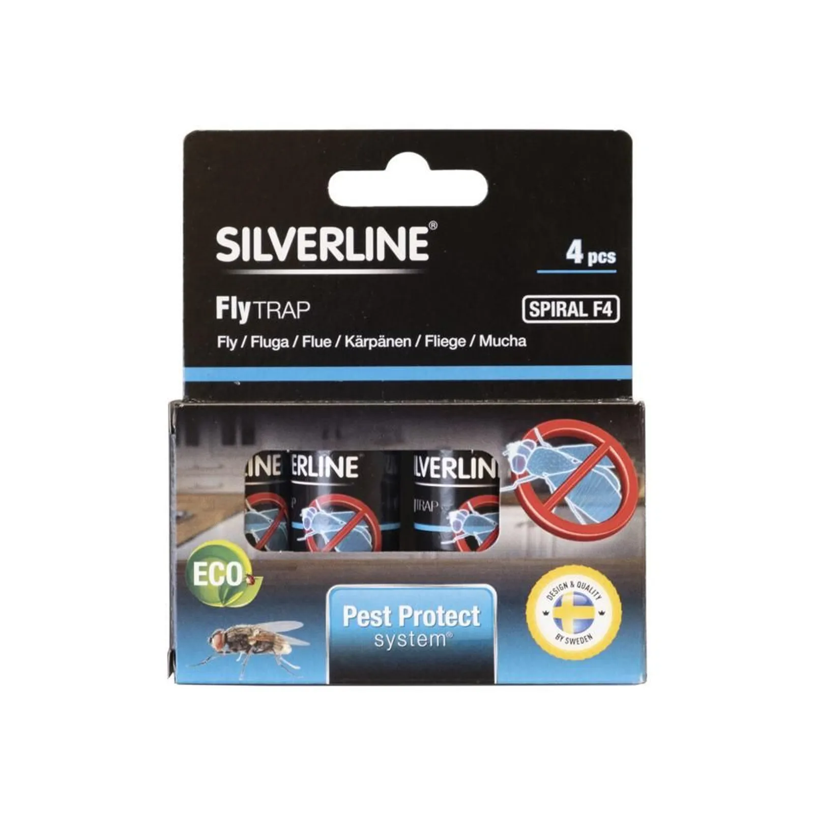 Spiral Silverline Flugfälla 4-Pack — detalj 2