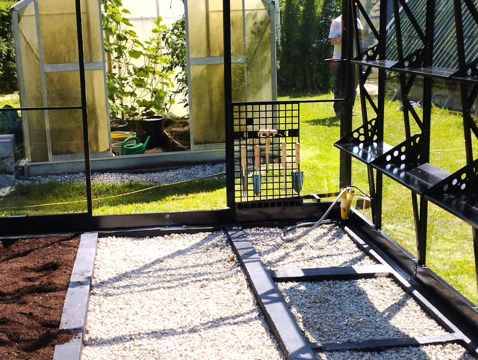 EcoSlider verktygshållare för växthusvägg - miniatyr 2