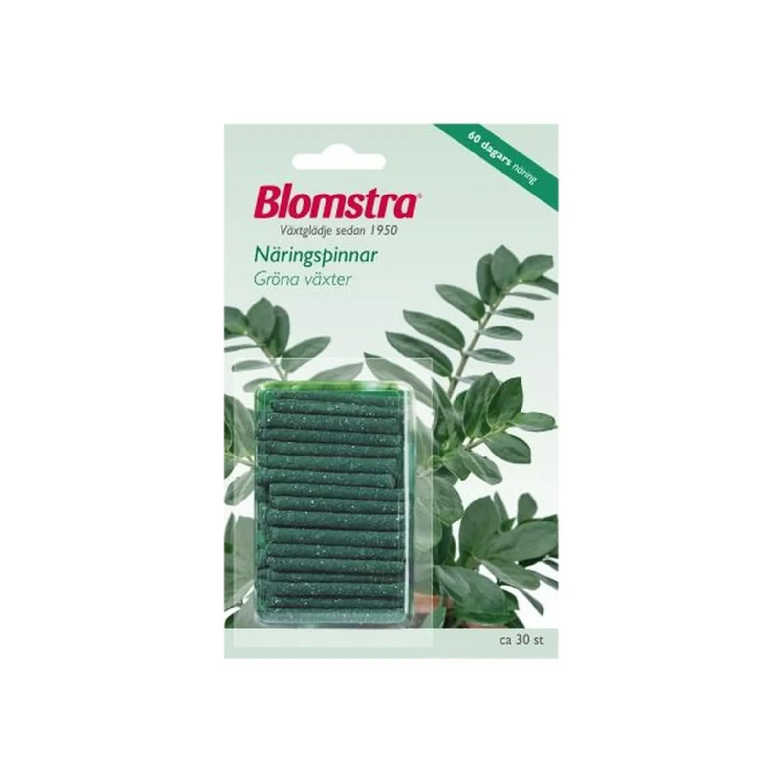 Näringspinnar Blomstra Gröna Växter 30 St.
