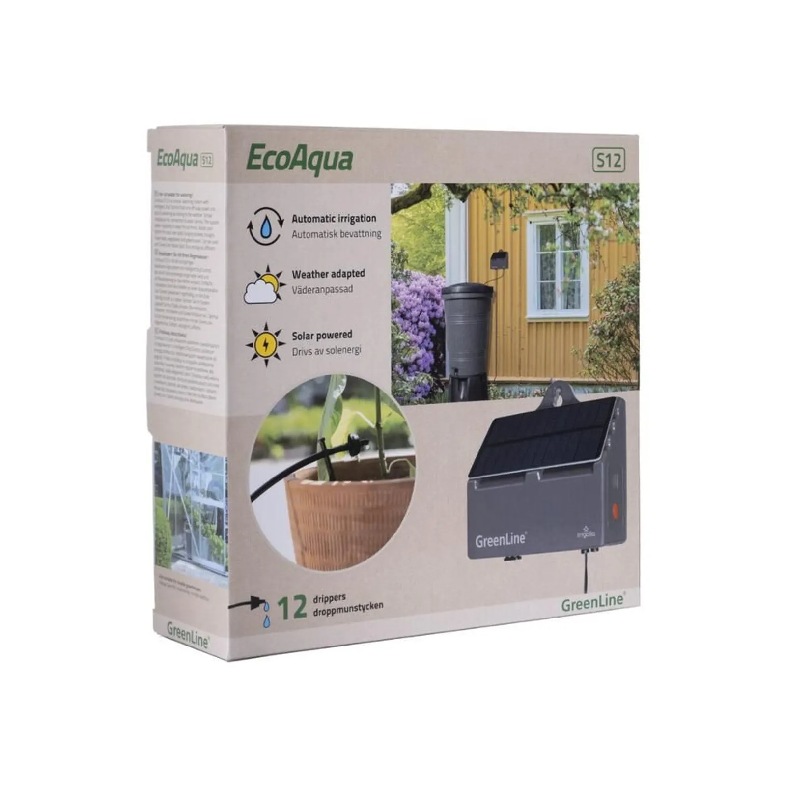 Automatiskt Droppbevattnings system EcoAqua S12 — detalj 2