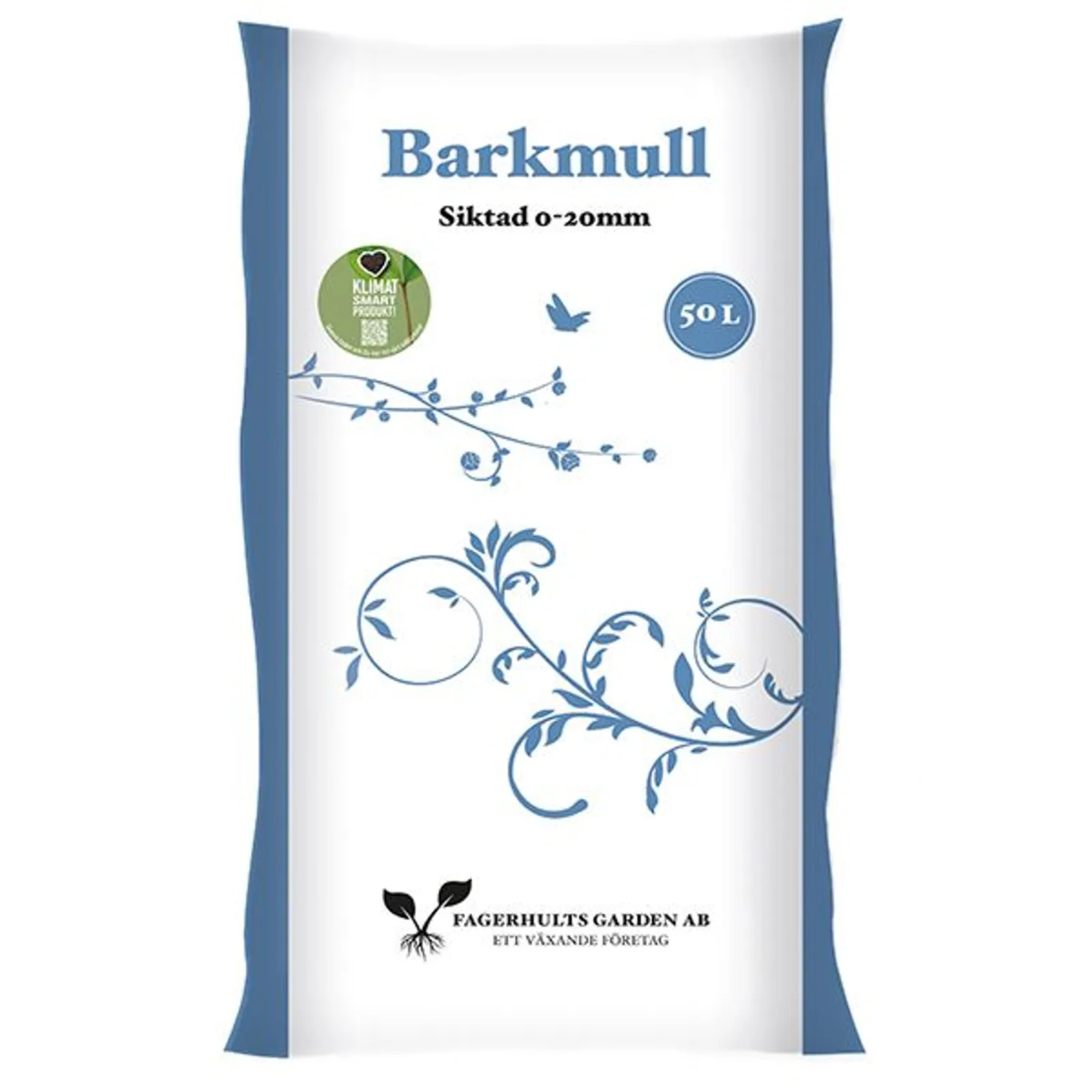 Barkmull Fagerhults, Pall 50l (36st)