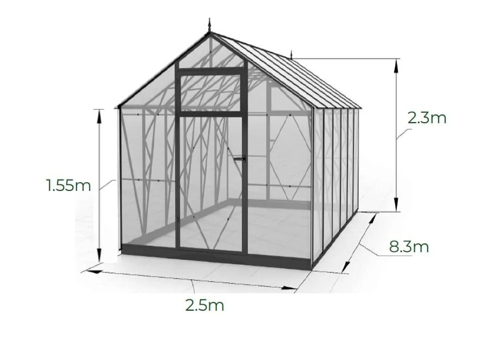EcoSlider Lux 2,5 20,75 m² produktbild