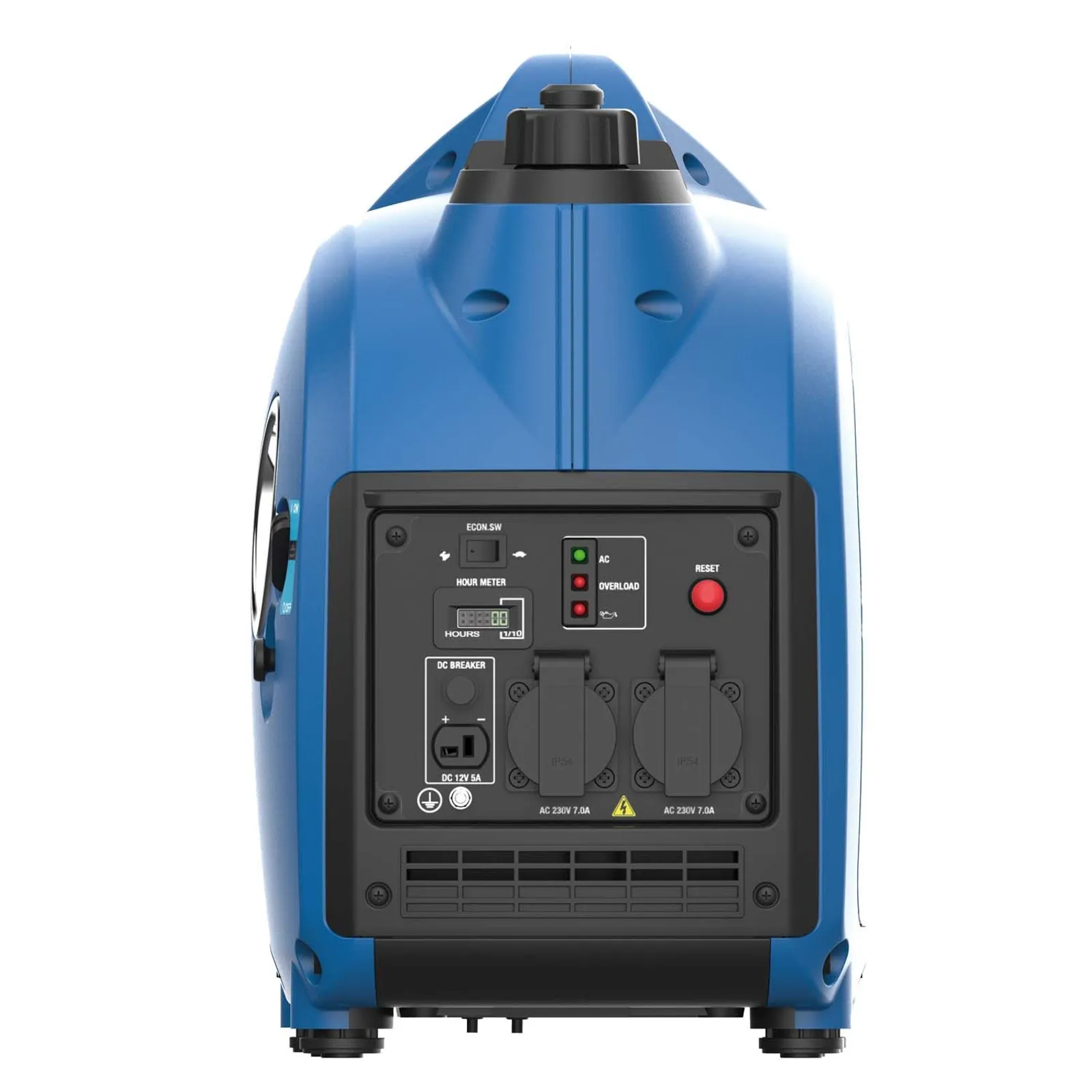 Bensingenerator Hyundai Inverter 2 kW — närbild