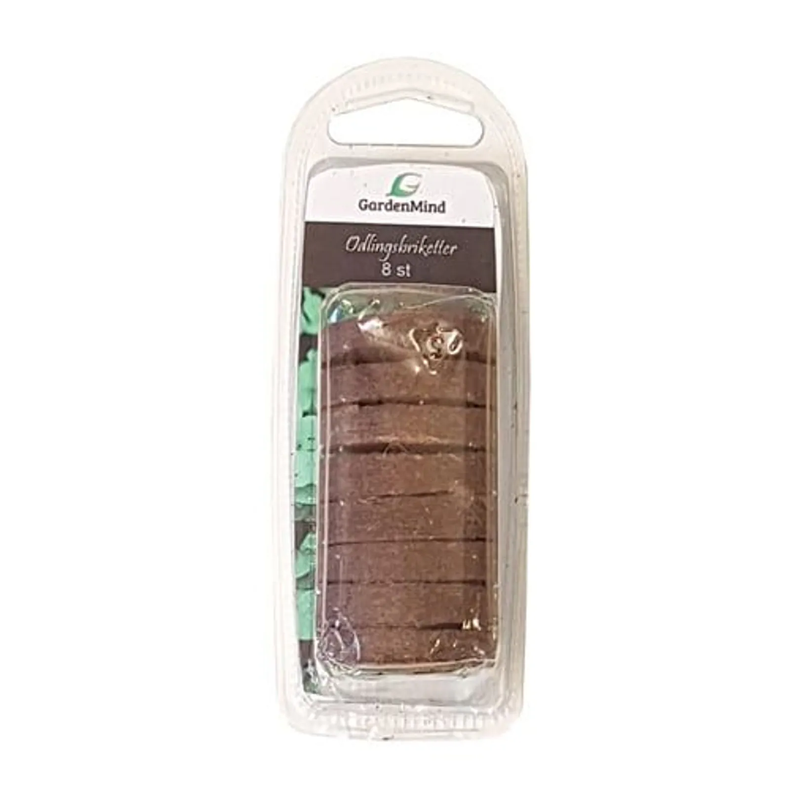 Odlingsbriketter GardenMind Torv 8-pack