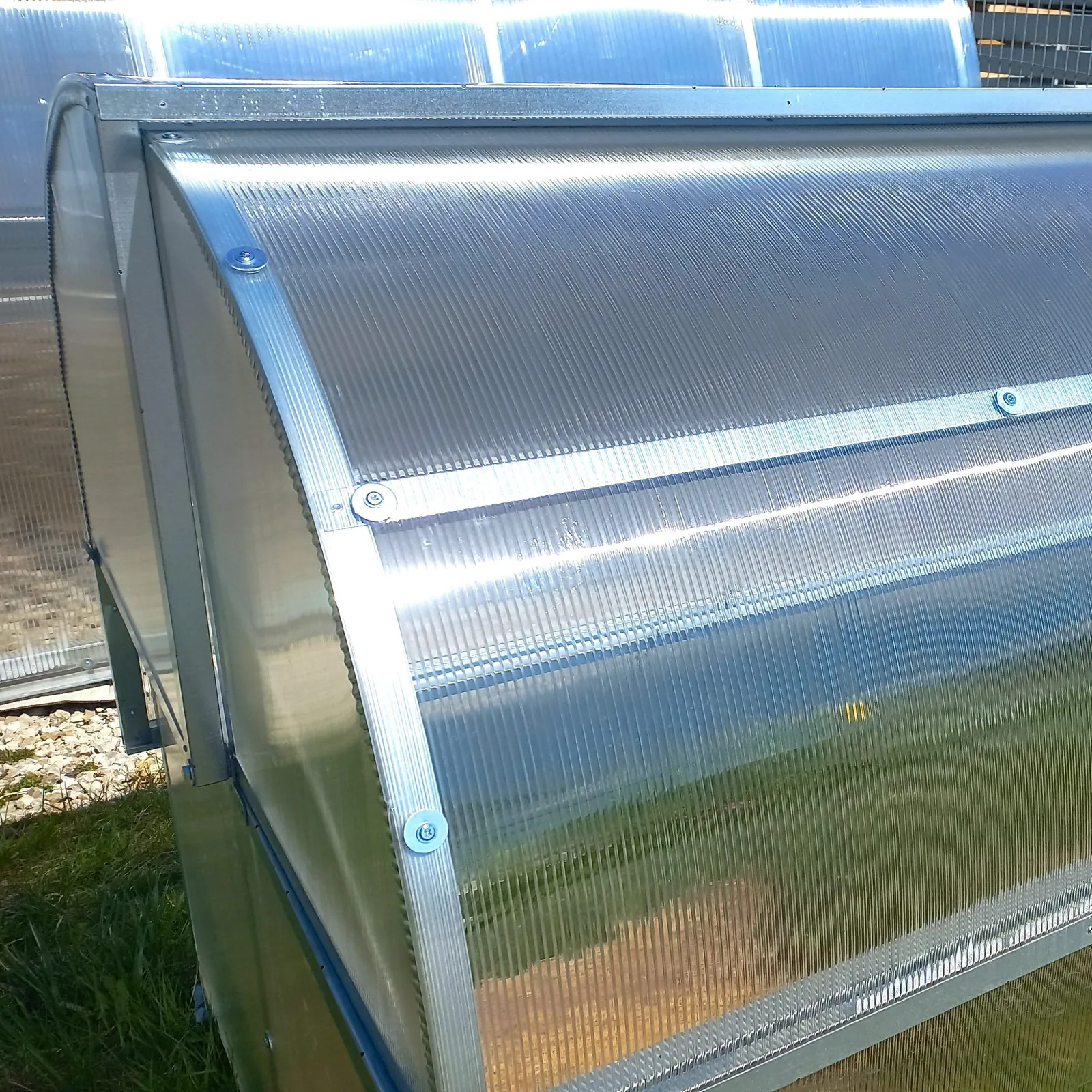 EcoSlider Maxi miniväxthus 2,1 m², hög modell - miniatyr 7