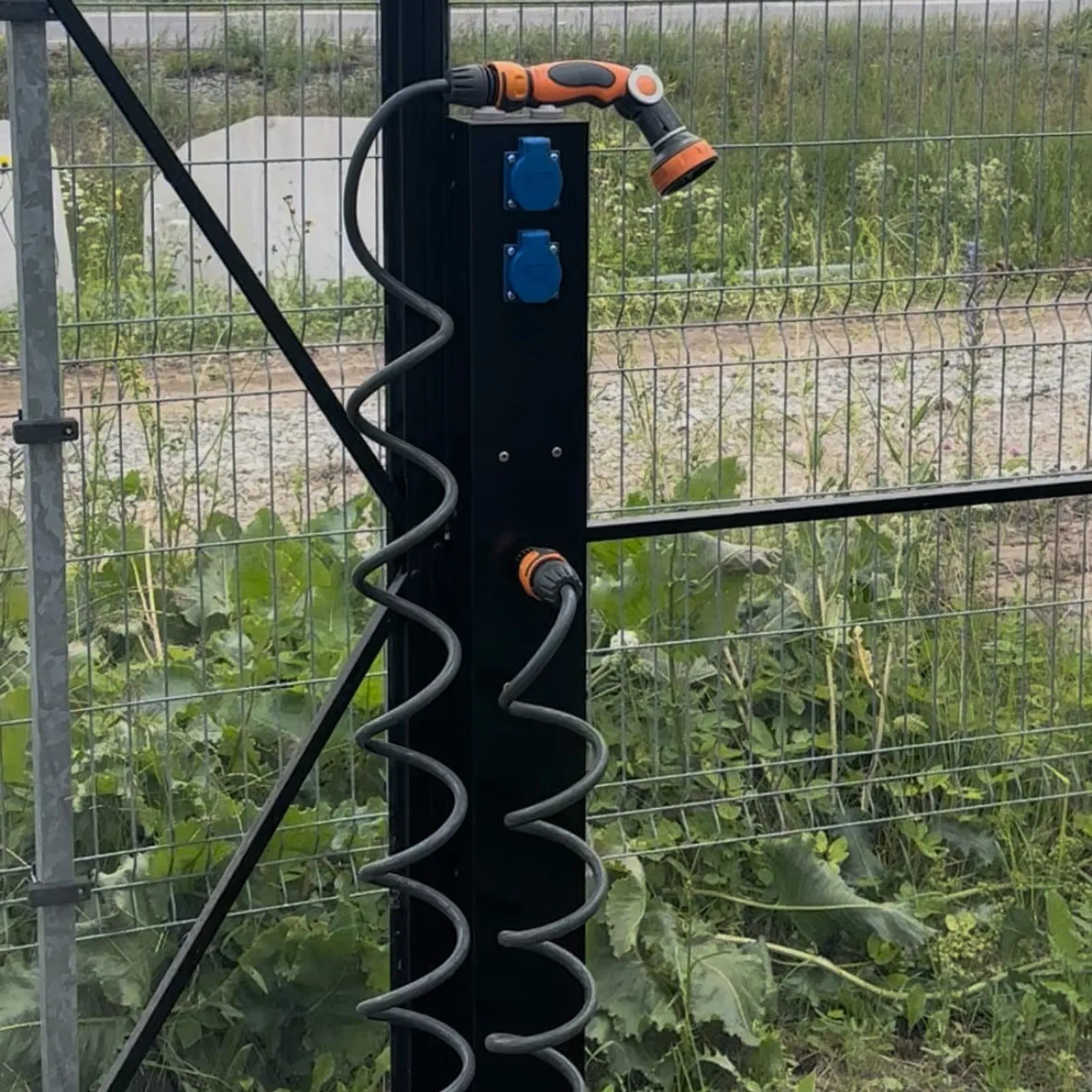 El- och vattenmodul till EcoSlider växthus - miniatyr 4