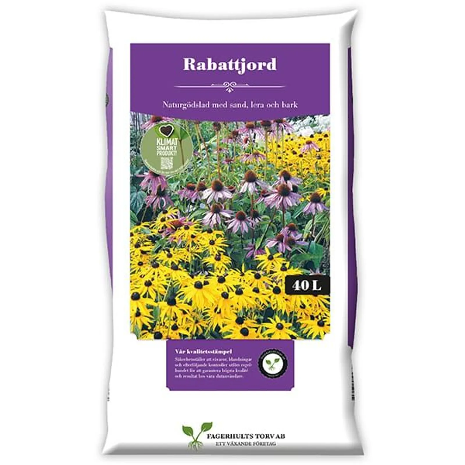 Rabattjord Fagerhults, Pall 40l (45st)
