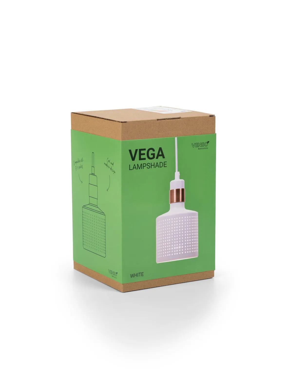 Växtarmatur Venso Vega Vit — detalj 2