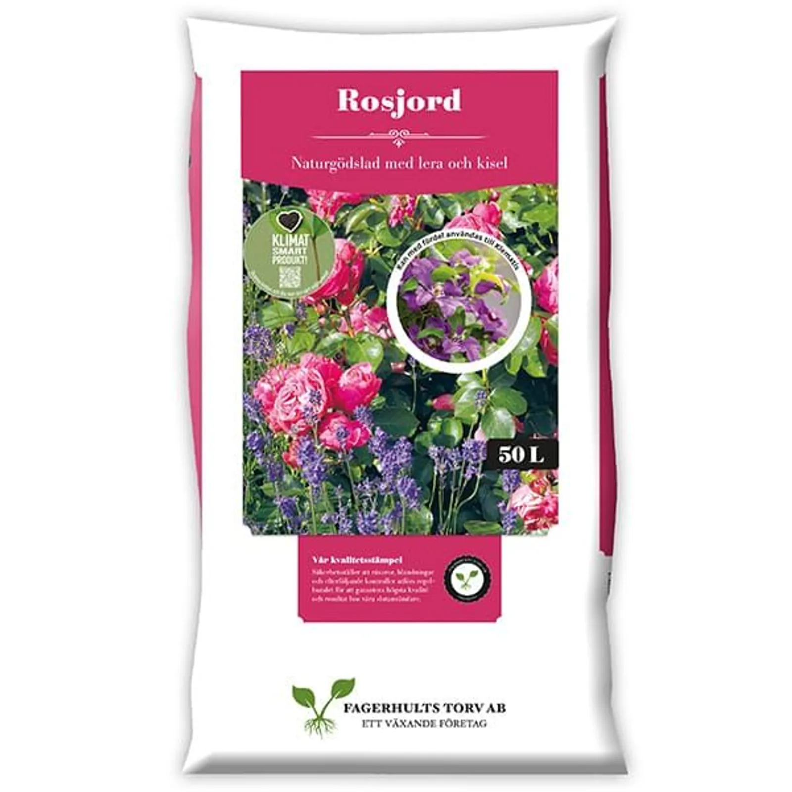 Rosjord Fagerhults, Pall 50l (45st)