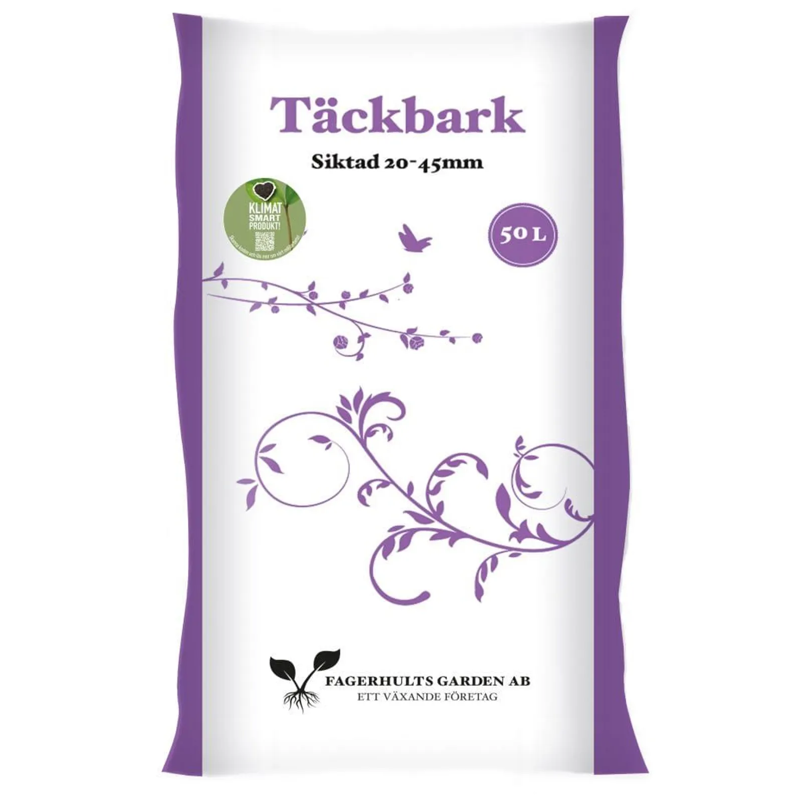Täckbark Fagerhults, Pall 50l (36st)
