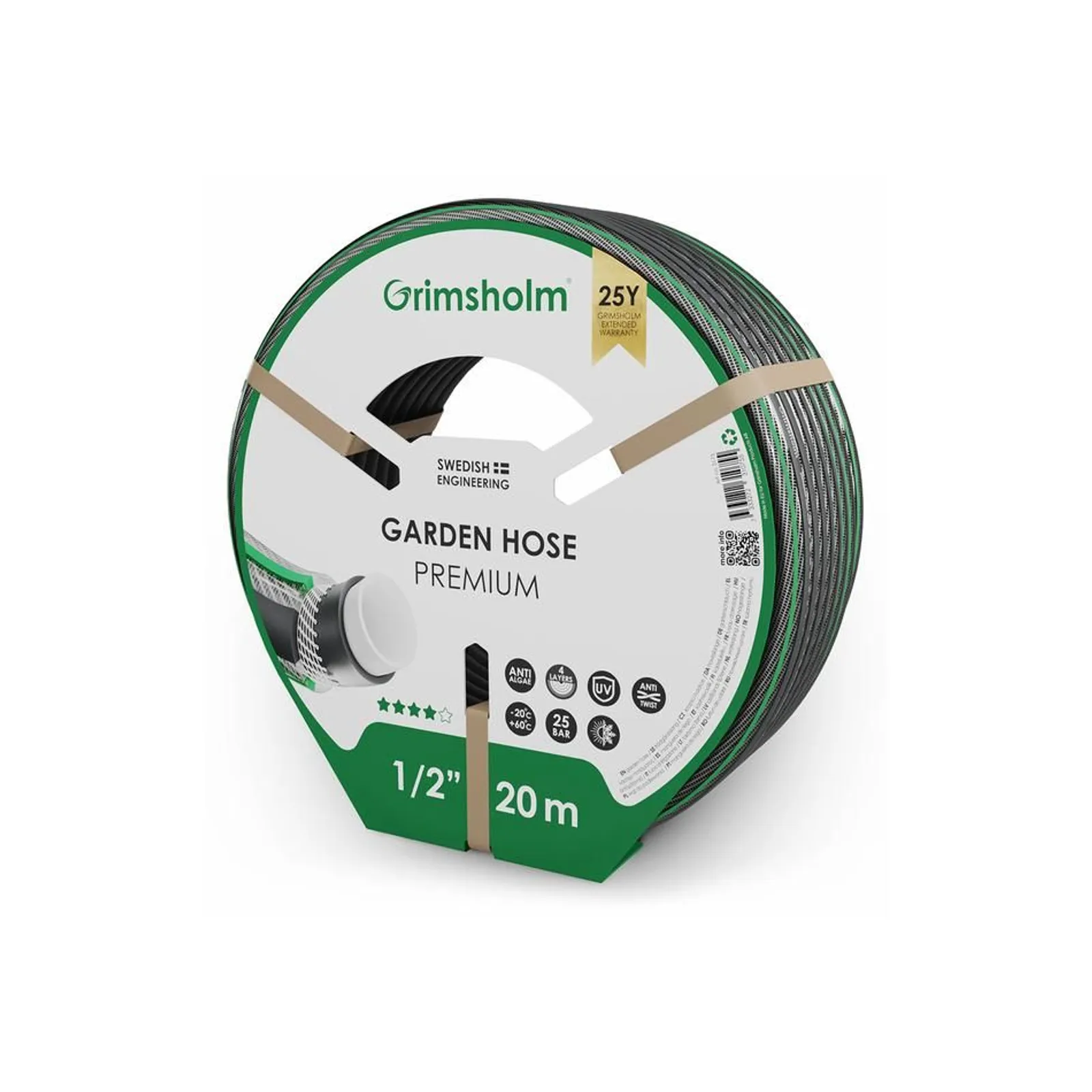 Trädgårdsslang Grimsholm Premium 20m