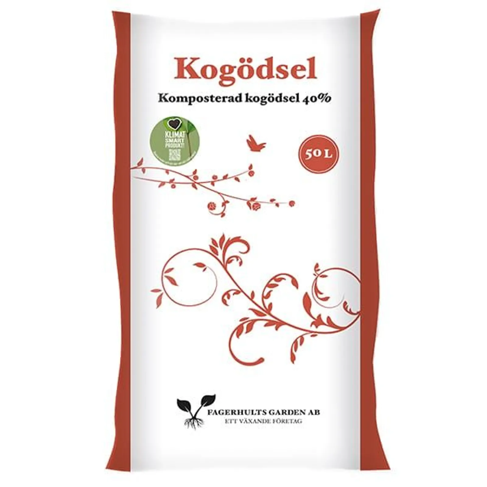 Kogödsel Fagerhults Kogödsel 40%, Pall 50l (45st)