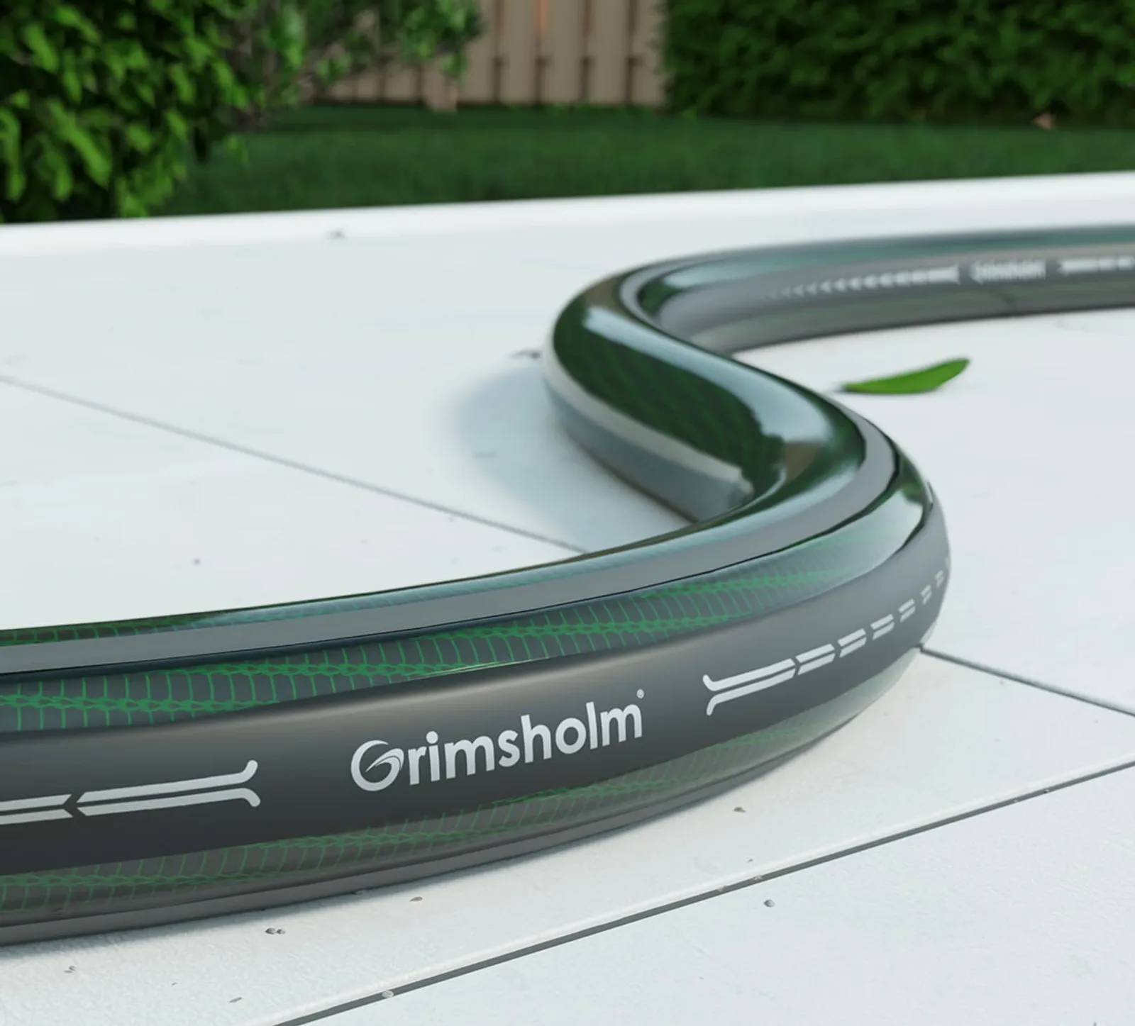 Trädgårdsslang Grimsholm Professional 20m — detalj