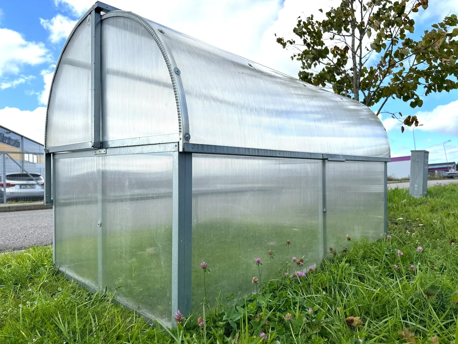 EcoSlider Maxi miniväxthus 2,1 m², hög modell - bild 2