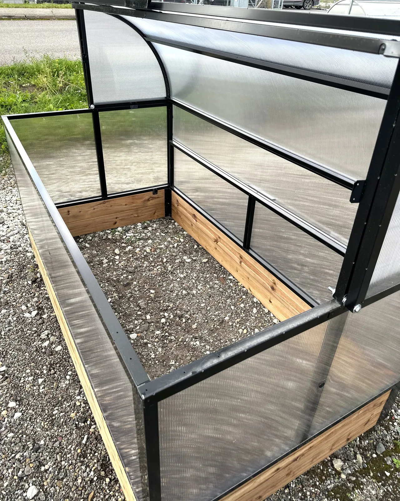EcoSlider Maxi miniväxthus 2,1 m², hög modell - bild 15