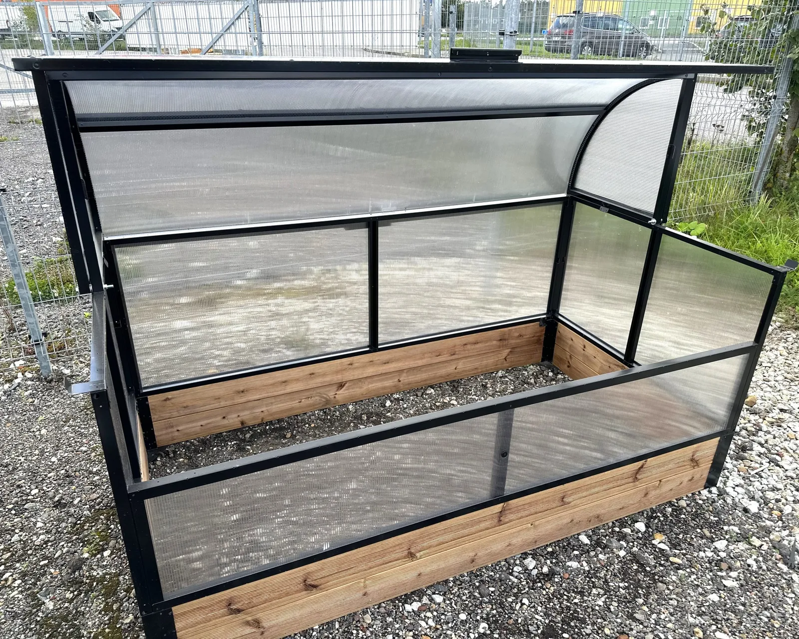 EcoSlider Maxi miniväxthus 2,1 m², hög modell - bild 13
