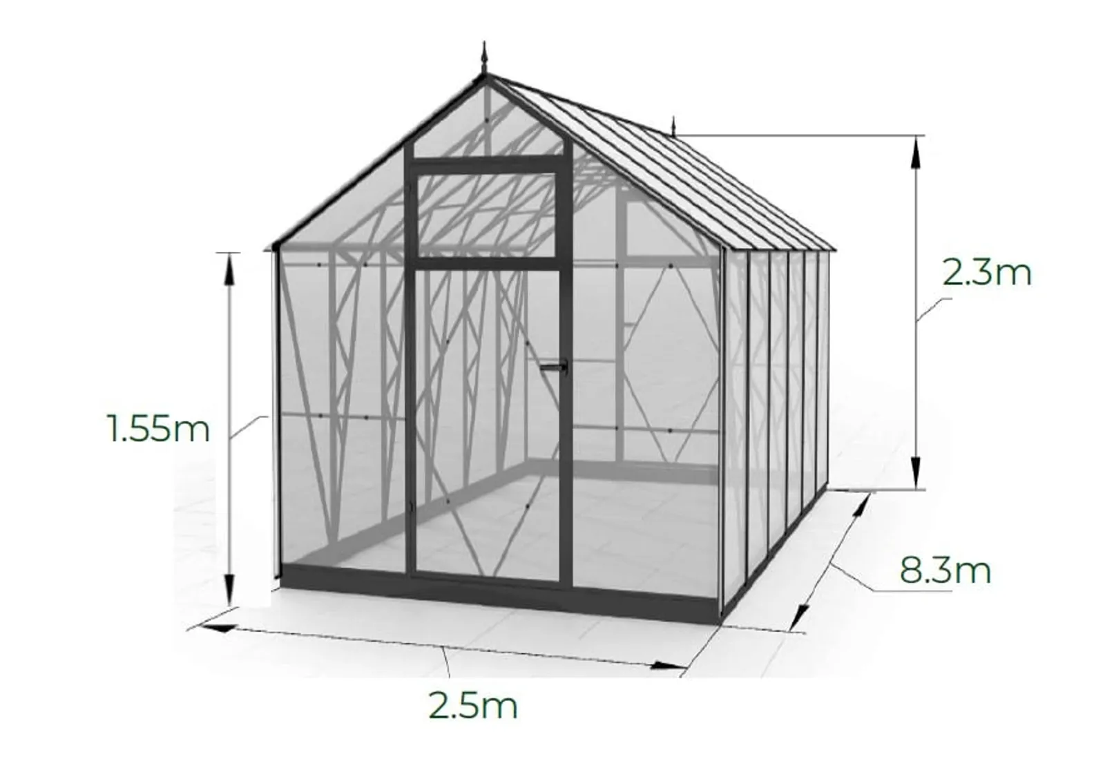 EcoSlider Lux 2,5 20,75 m² produktbild