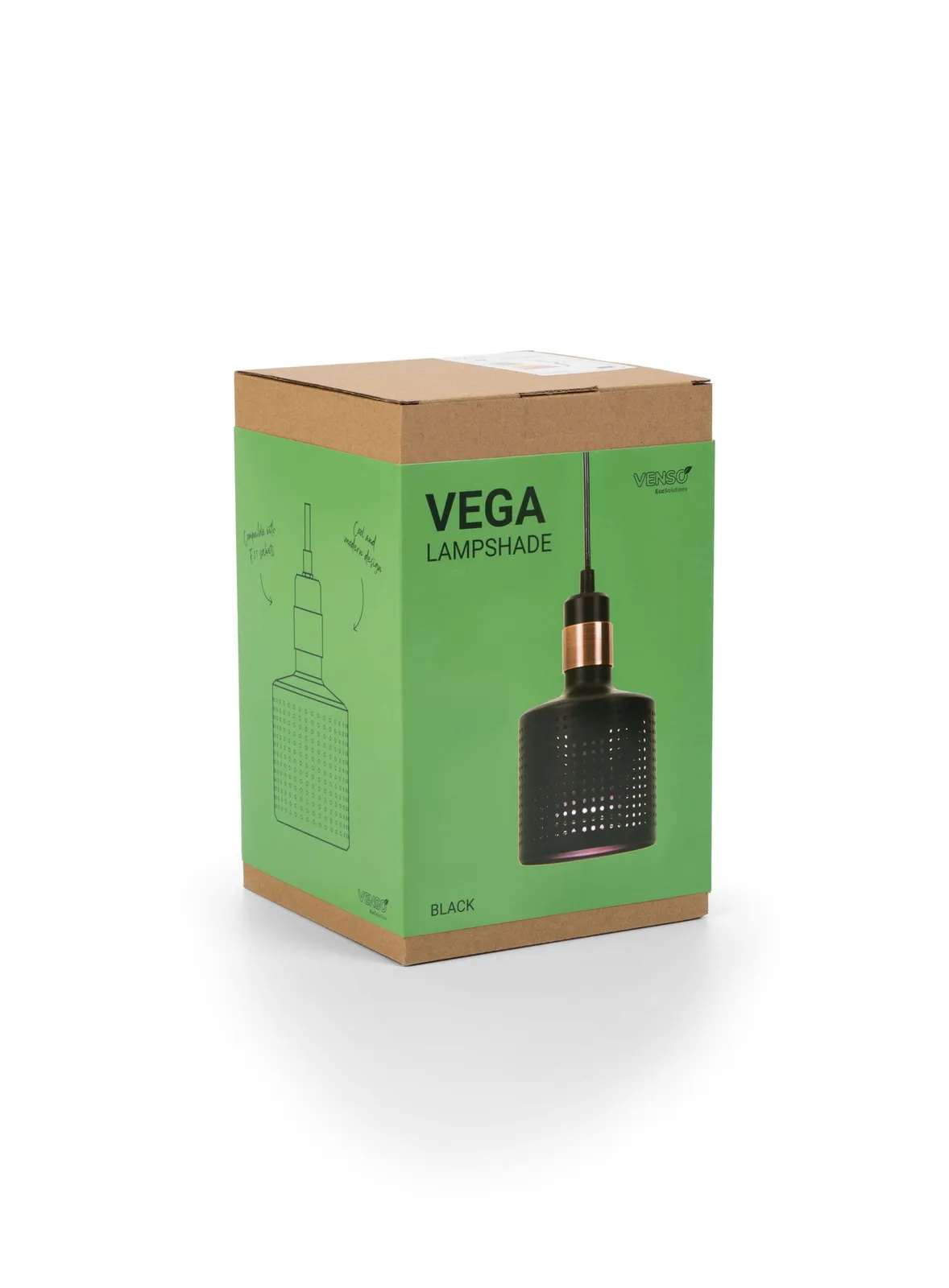 Växtarmatur Venso Vega Svart — detalj 2