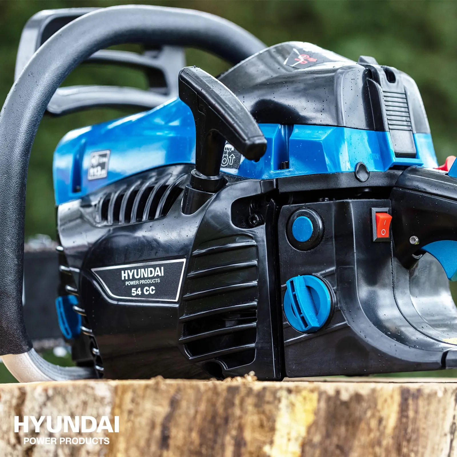 Motorsåg Hyundai 50cm 58cc Carving — detalj 4