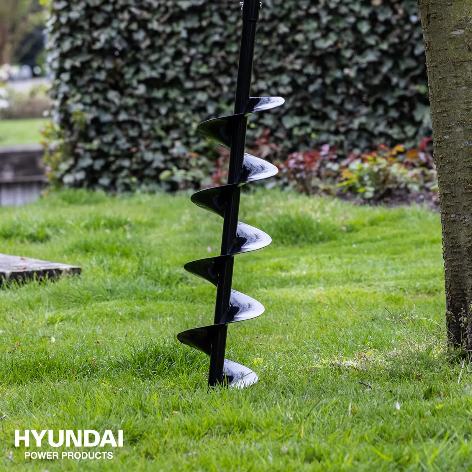 Jordborr set Hyundai 100/150/200 mm 50,8 cc — detalj 4