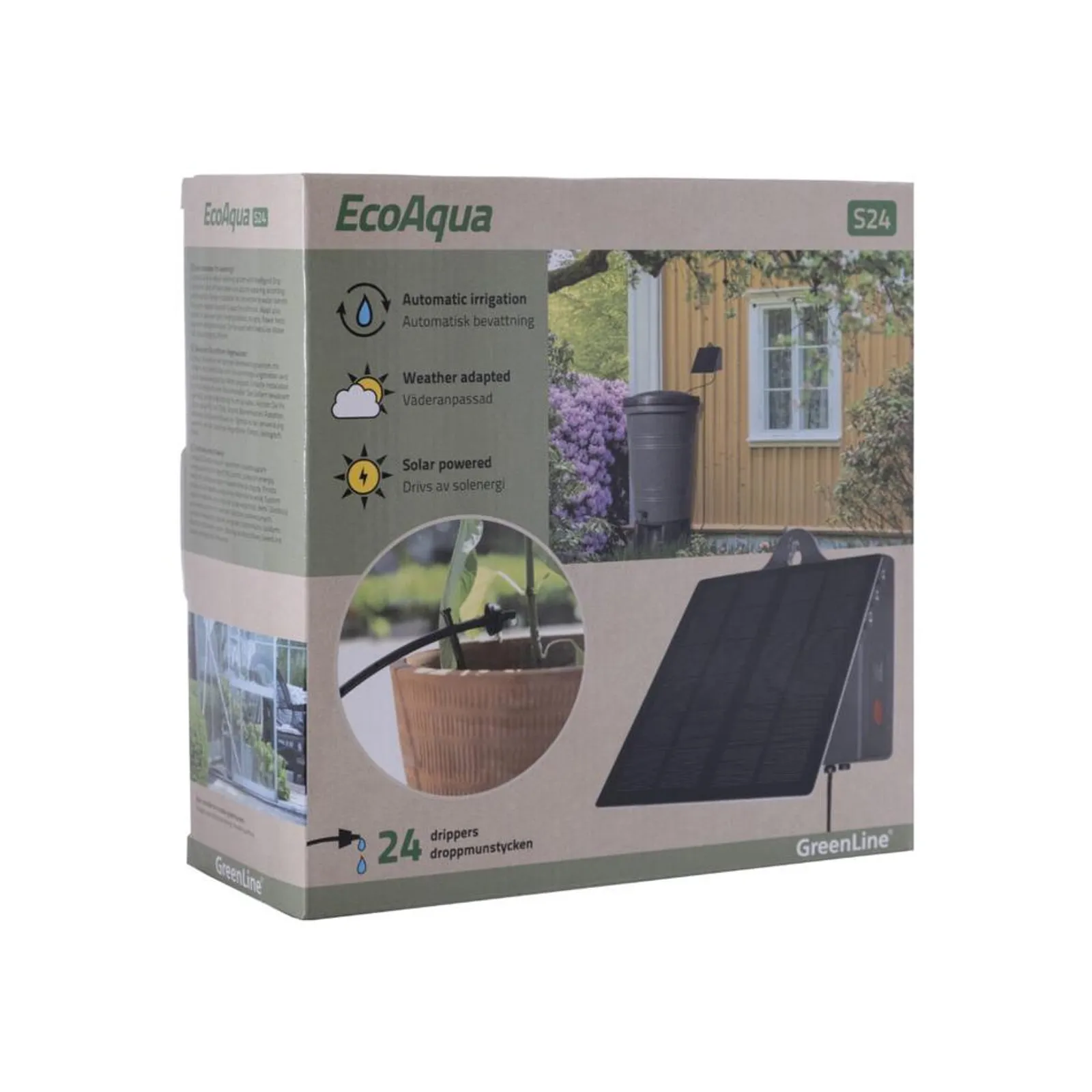 Automatiskt Droppbevattnings system Ecoaqua S24 — detalj 2