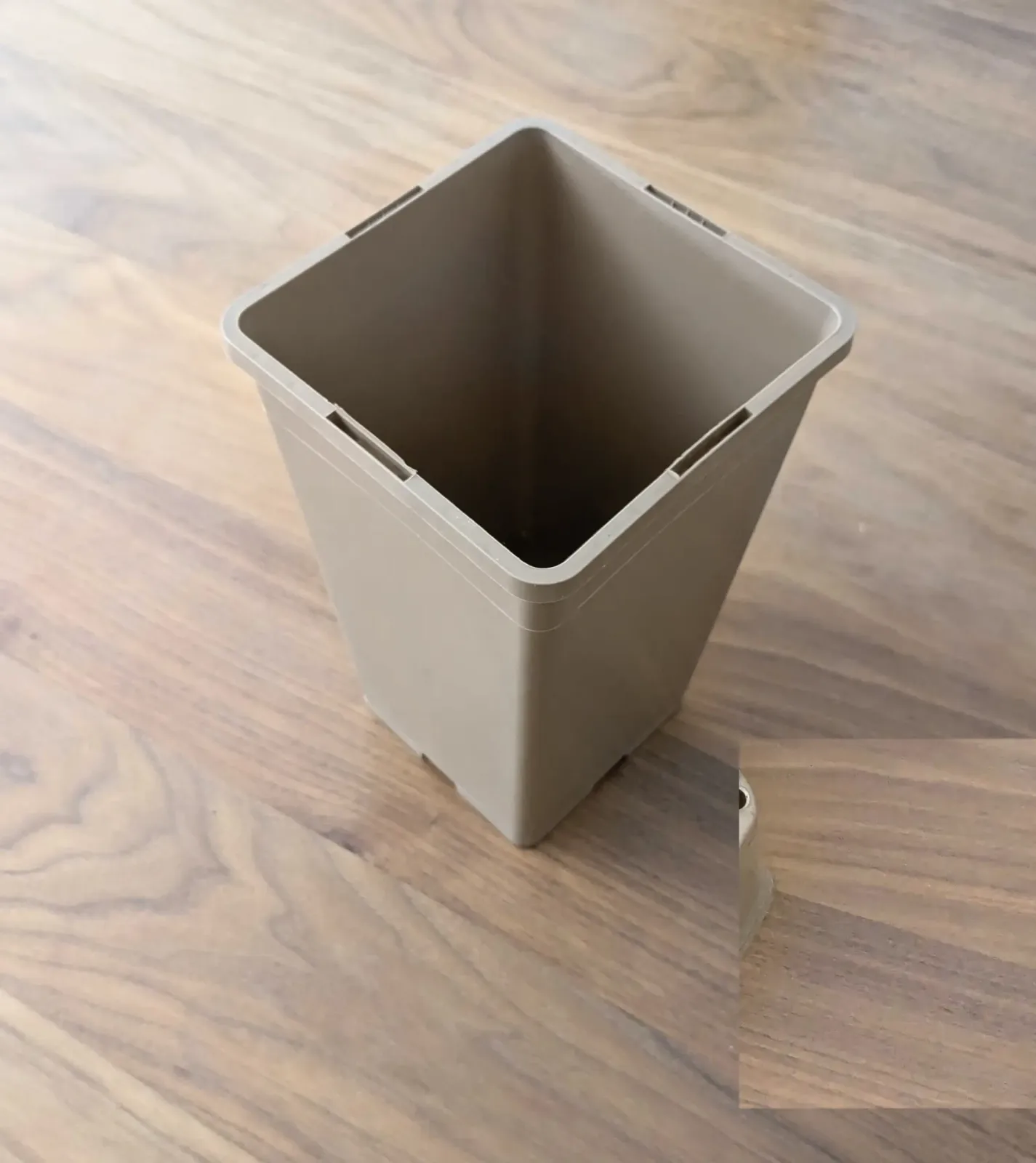 Fyrkantskruka hög 12 cm, gråbeige, 5-pack
