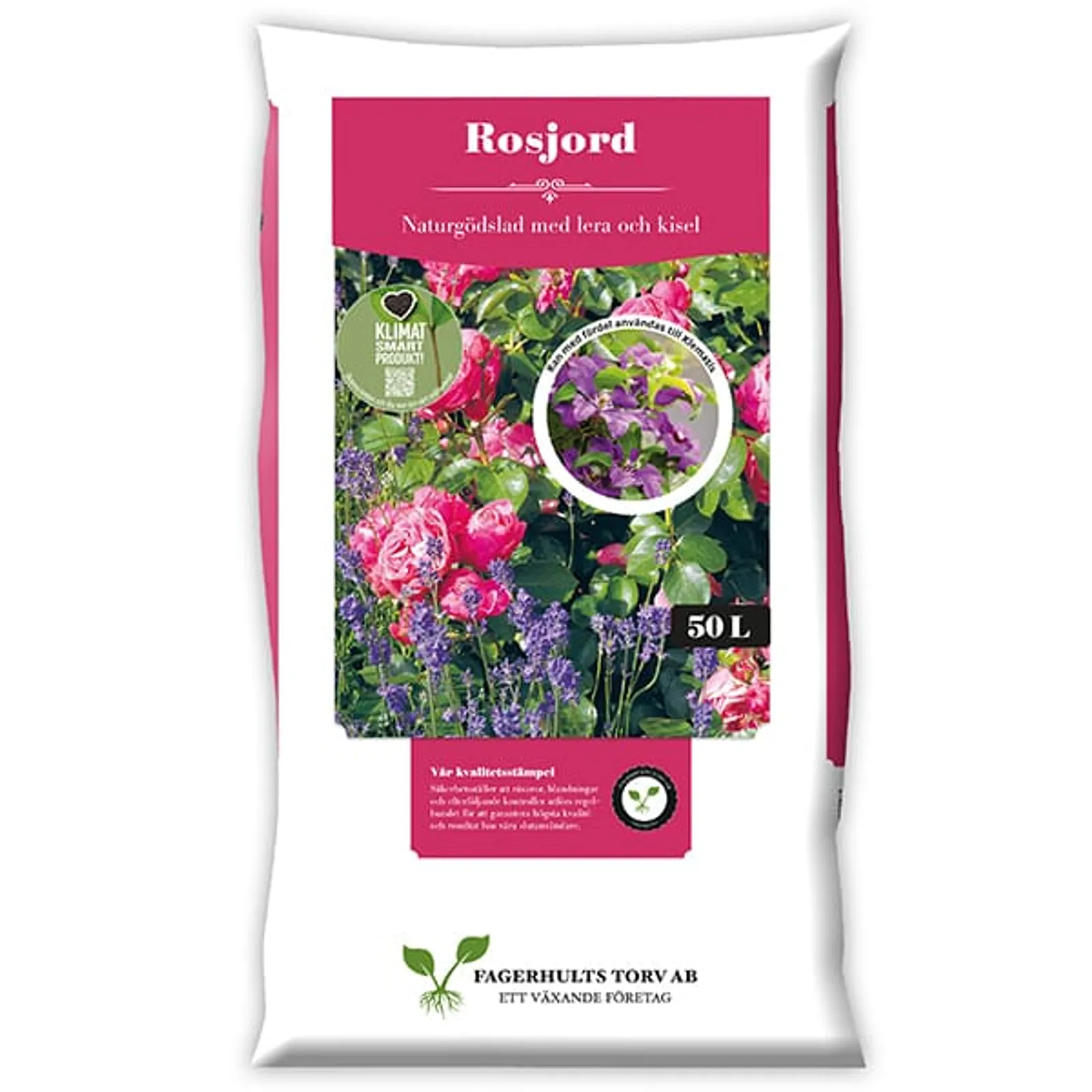 Rosjord Fagerhults, Pall 50l (45st)