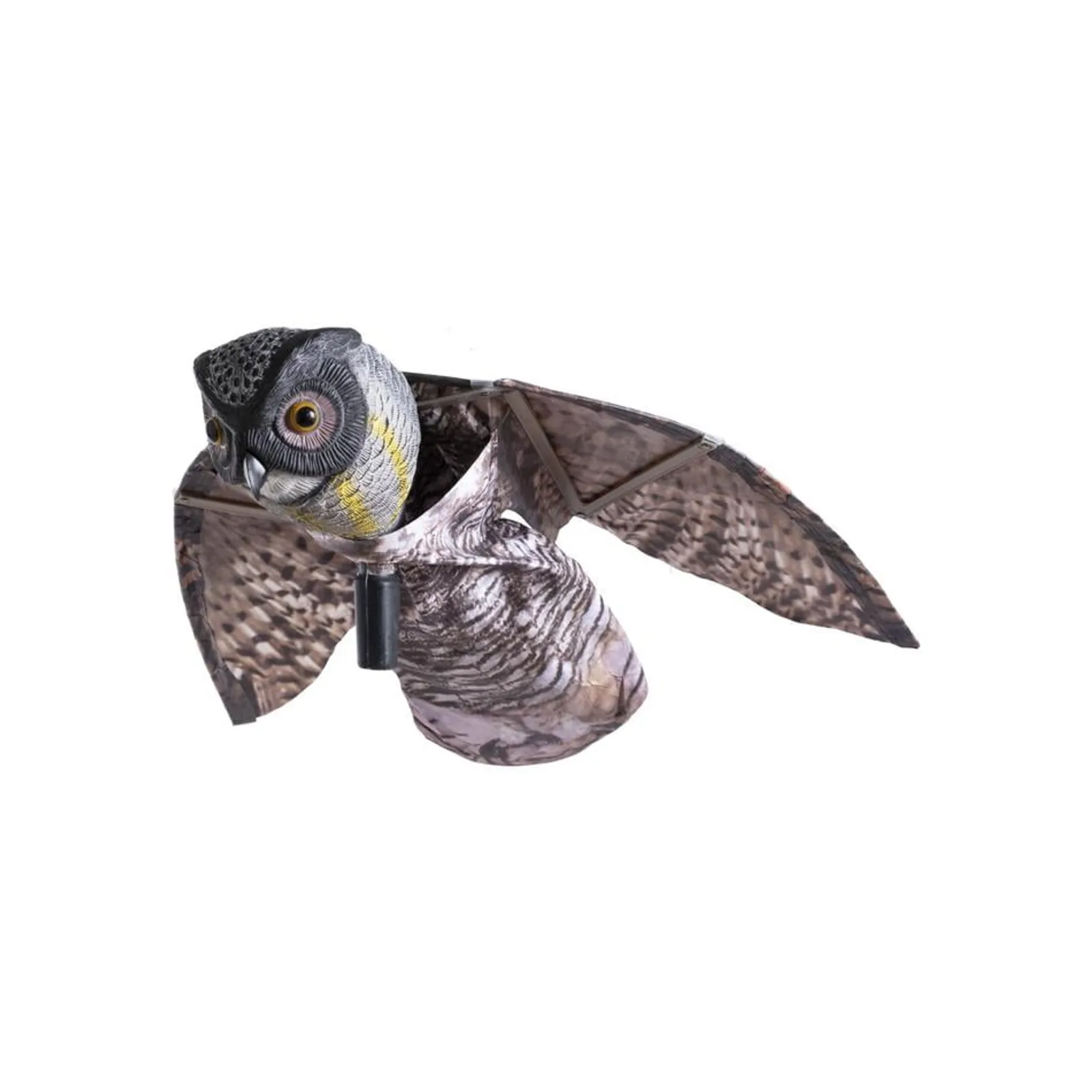 Fågelskrämma Silverline Flying Owl Uggla — närbild