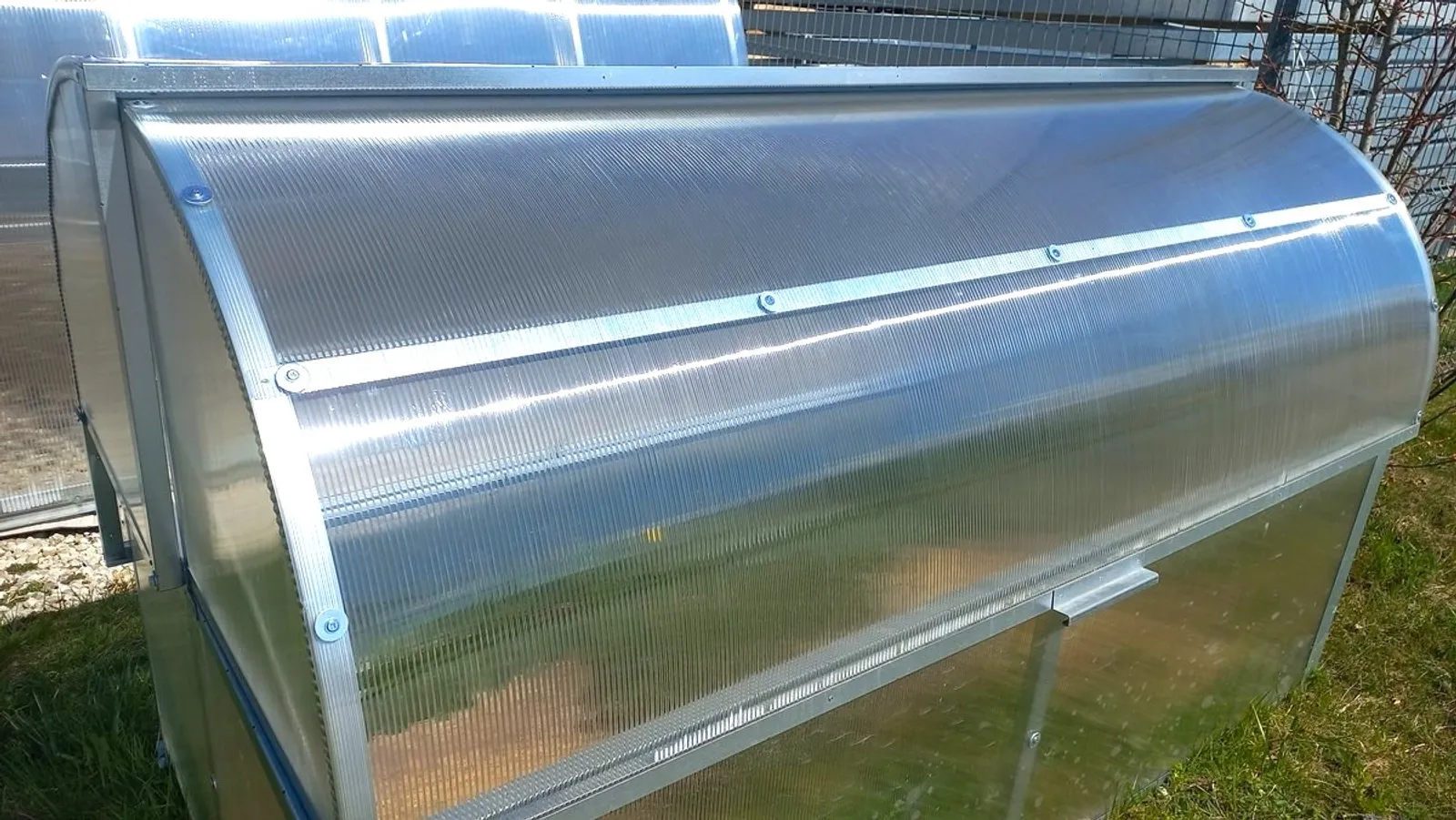 EcoSlider Maxi miniväxthus 2,1 m², hög modell - bild 6