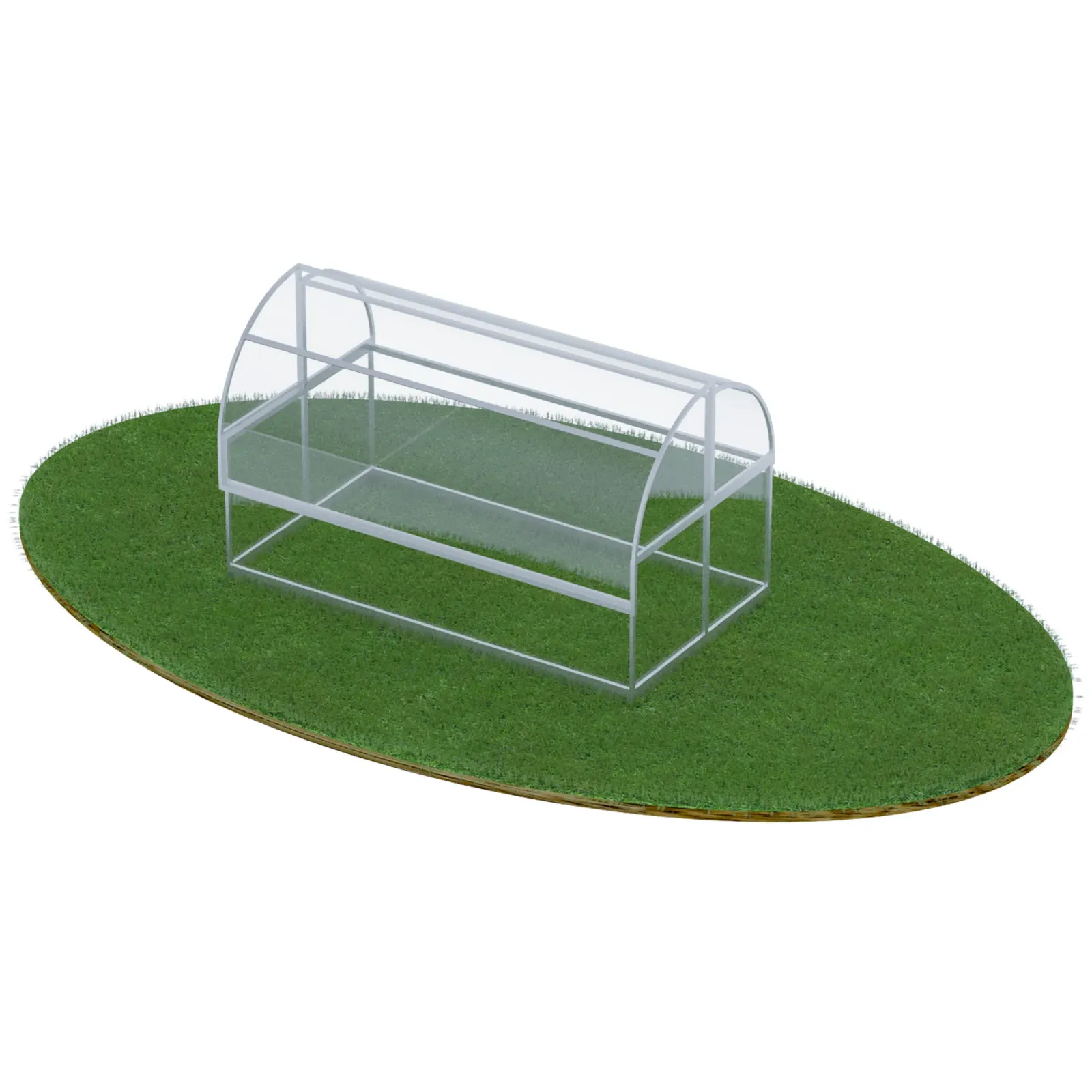 EcoSlider Maxi miniväxthus 2,1 m², hög modell - bild 9