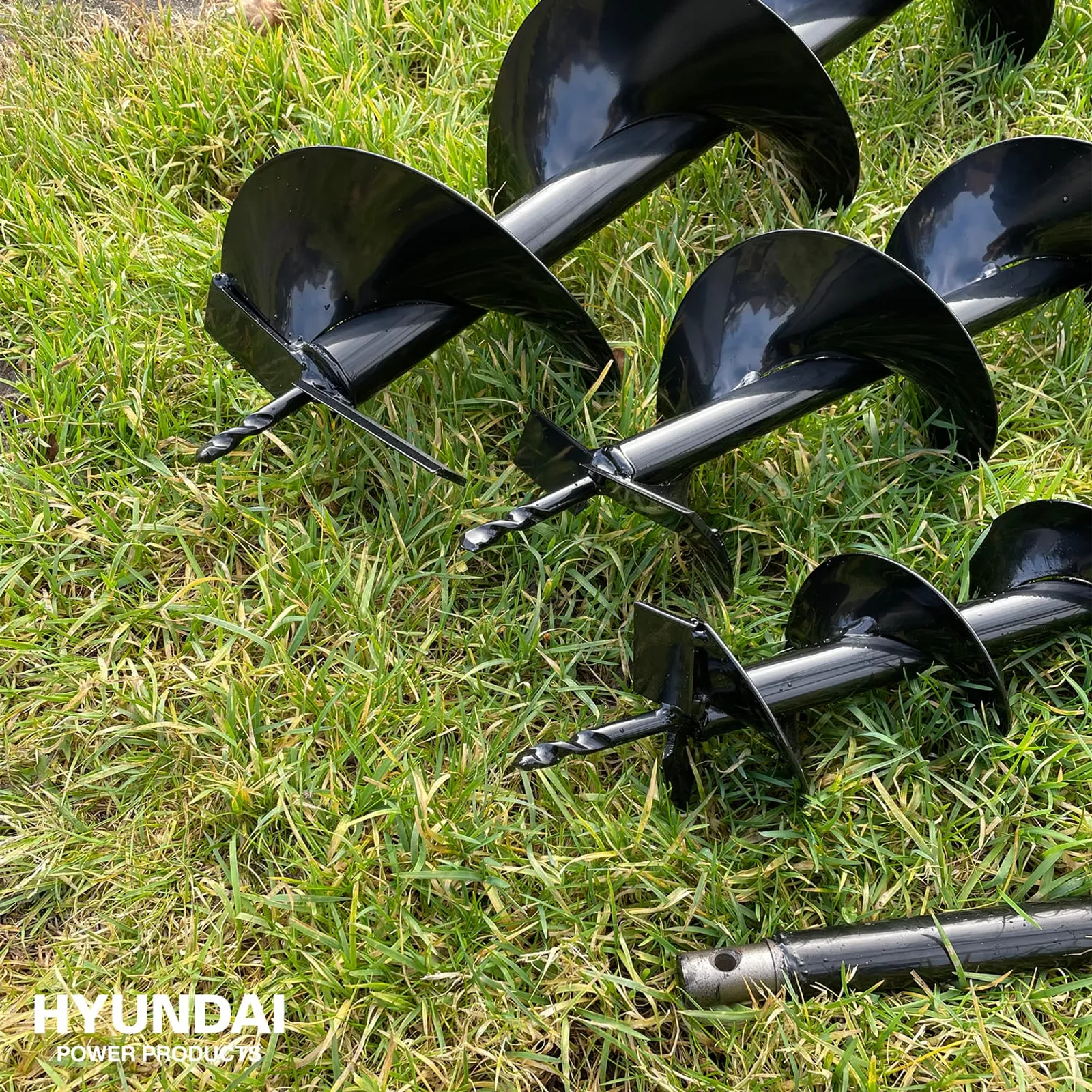Jordborr set Hyundai 100/150/200 mm 50,8 cc — detalj 3