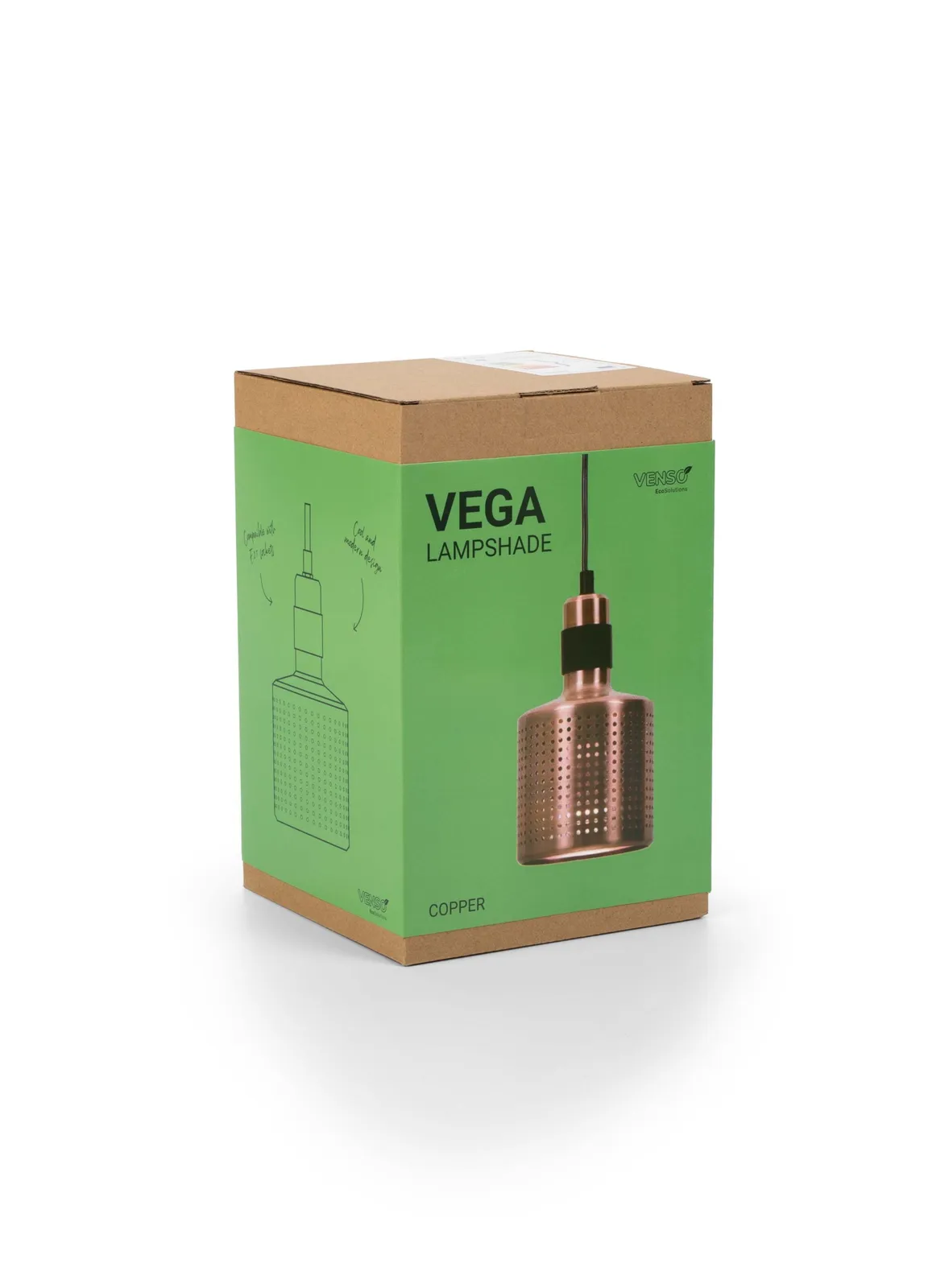 Växtarmatur Venso Vega Koppar — detalj 2
