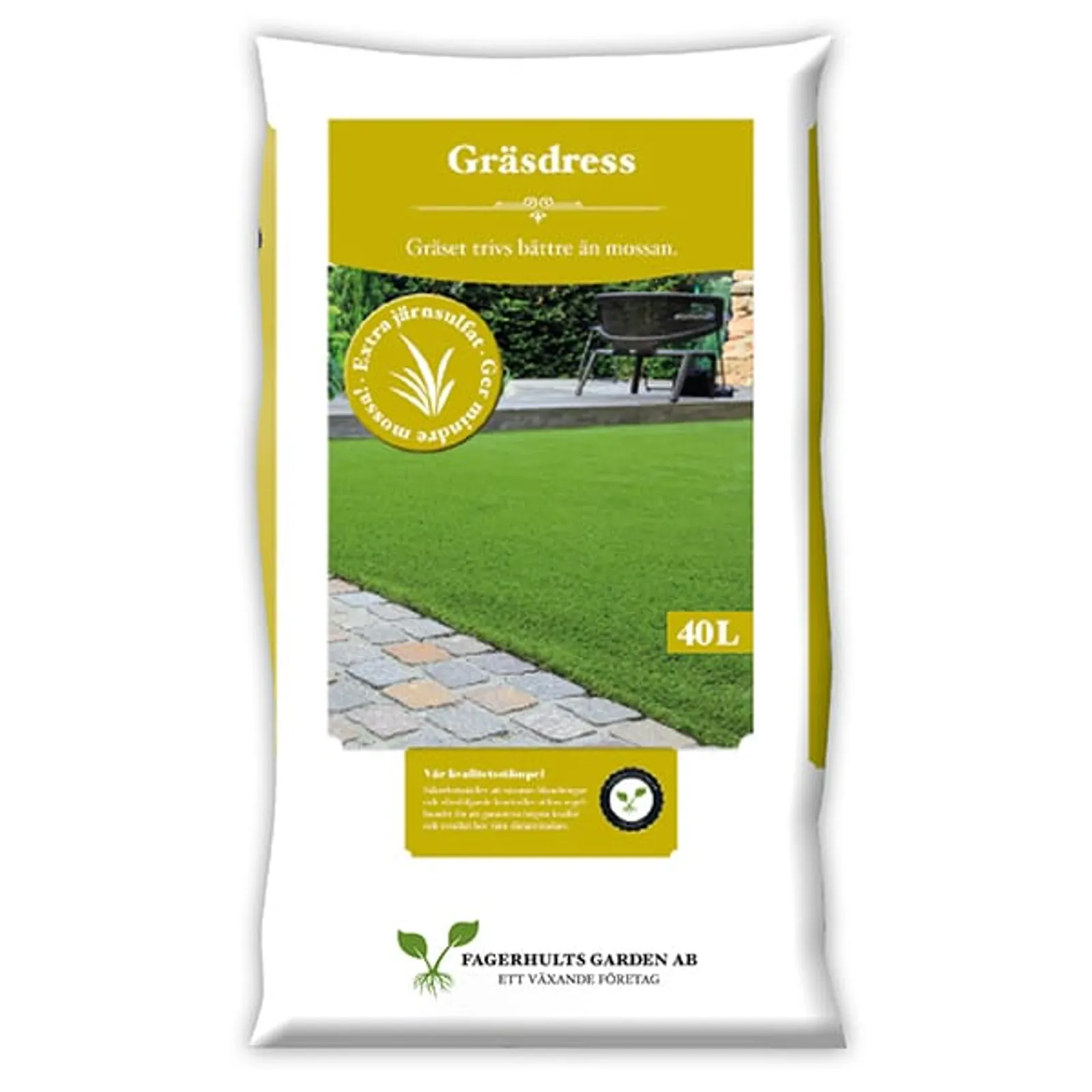 Gräsdress Fagerhults, Pall 40l (45st)
