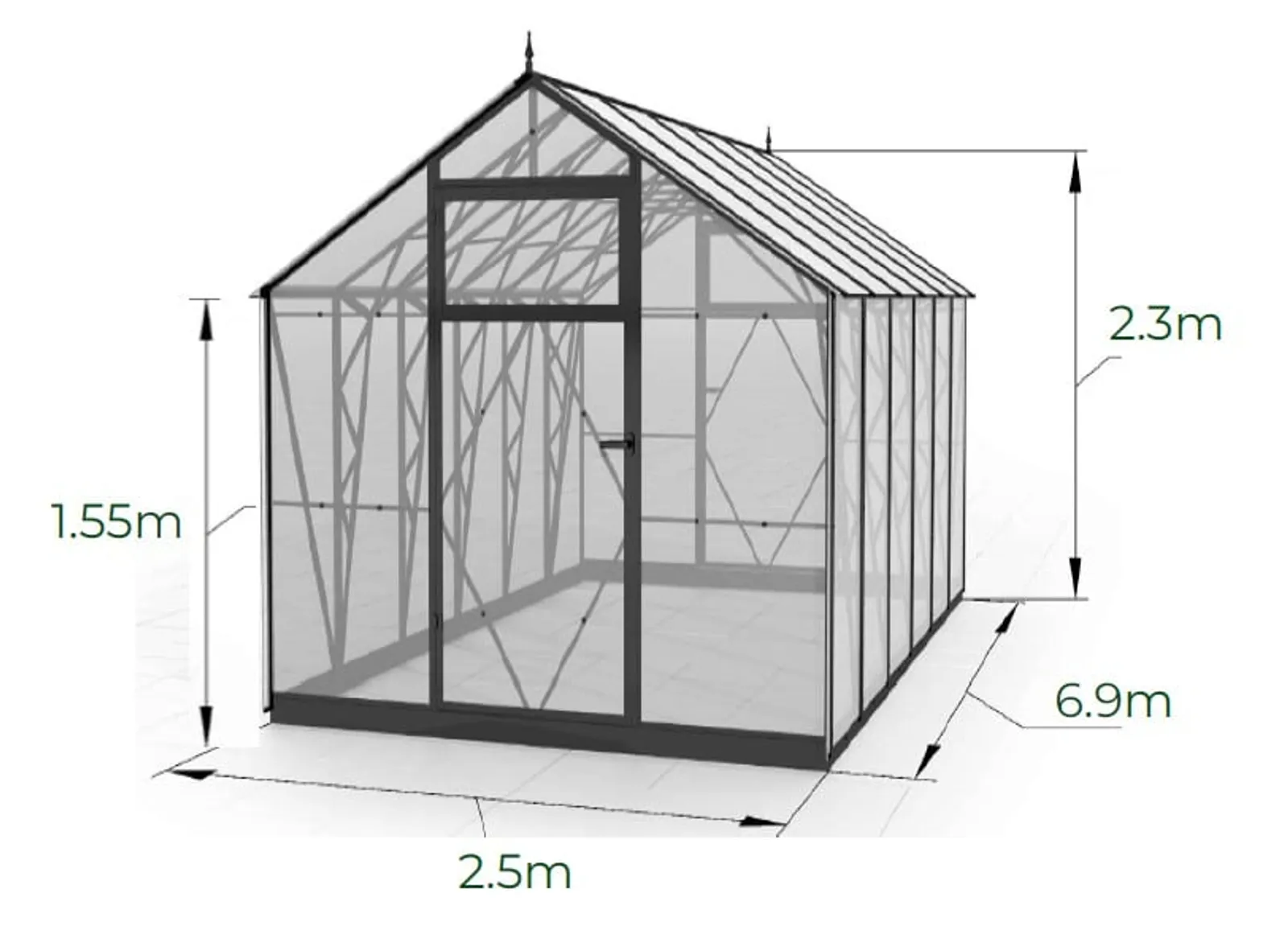 EcoSlider Lux 2,5 17,25 m² produktbild