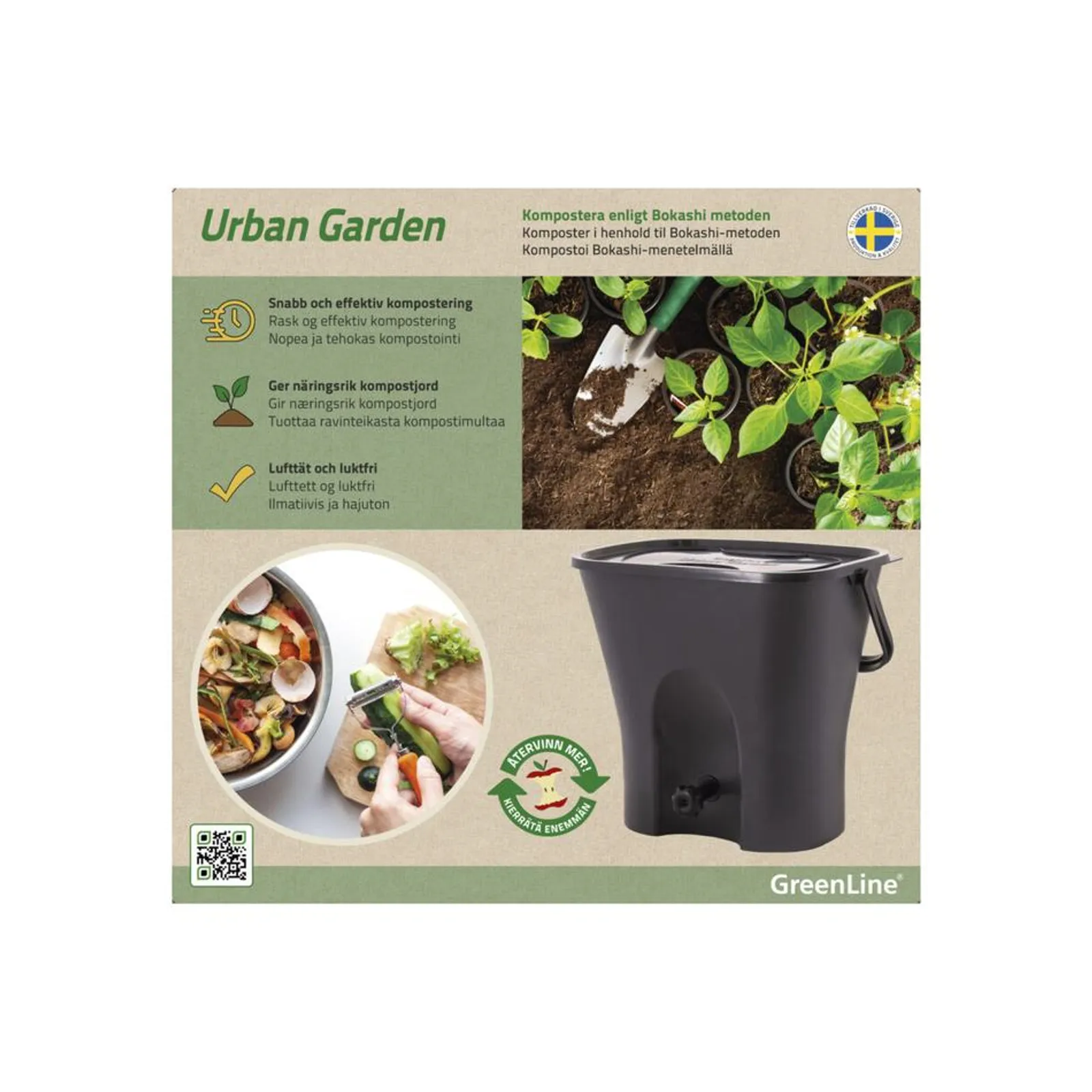 Kompost greenline Urban garden — detalj 3