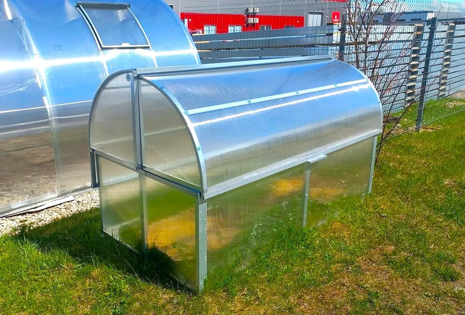 EcoSlider Maxi miniväxthus 2,1 m², hög modell - bild 3